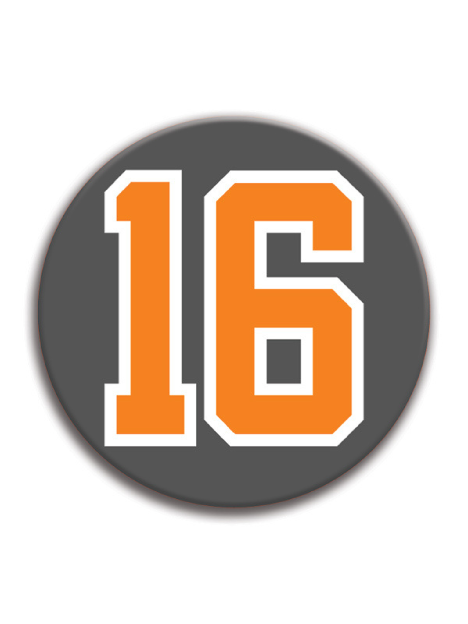 16 2.25" Gameday Button