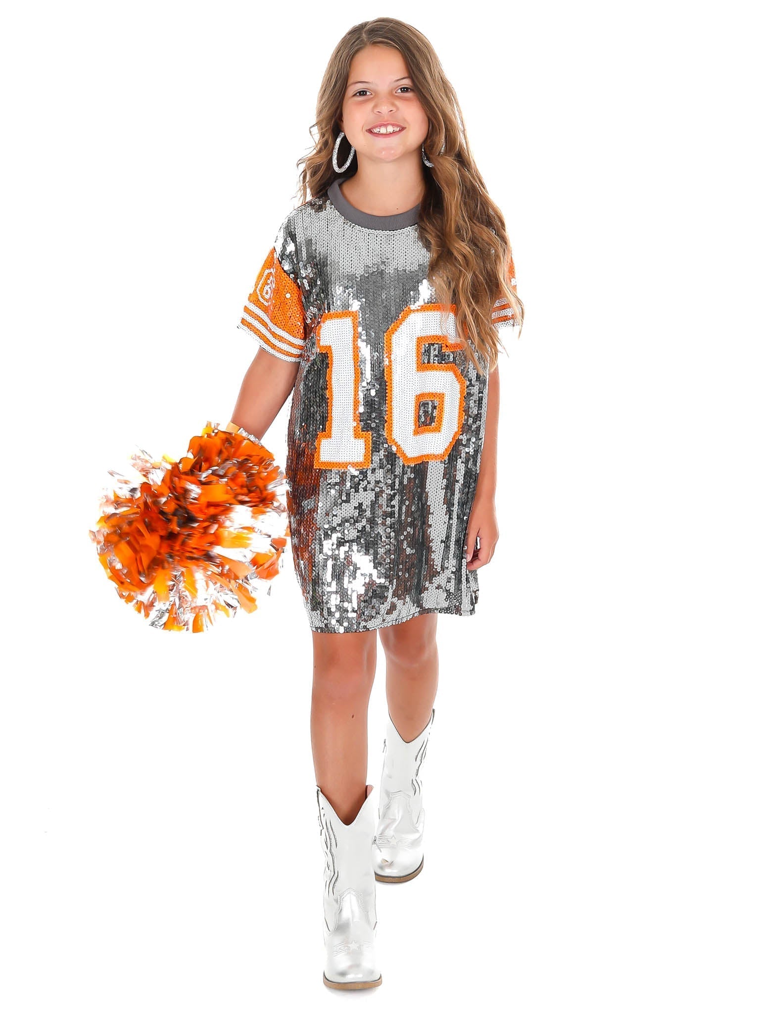 Youth 16 Sequin Jersey Dress