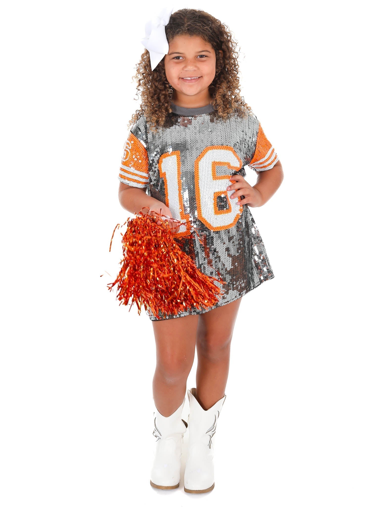 Youth 16 Sequin Jersey Dress