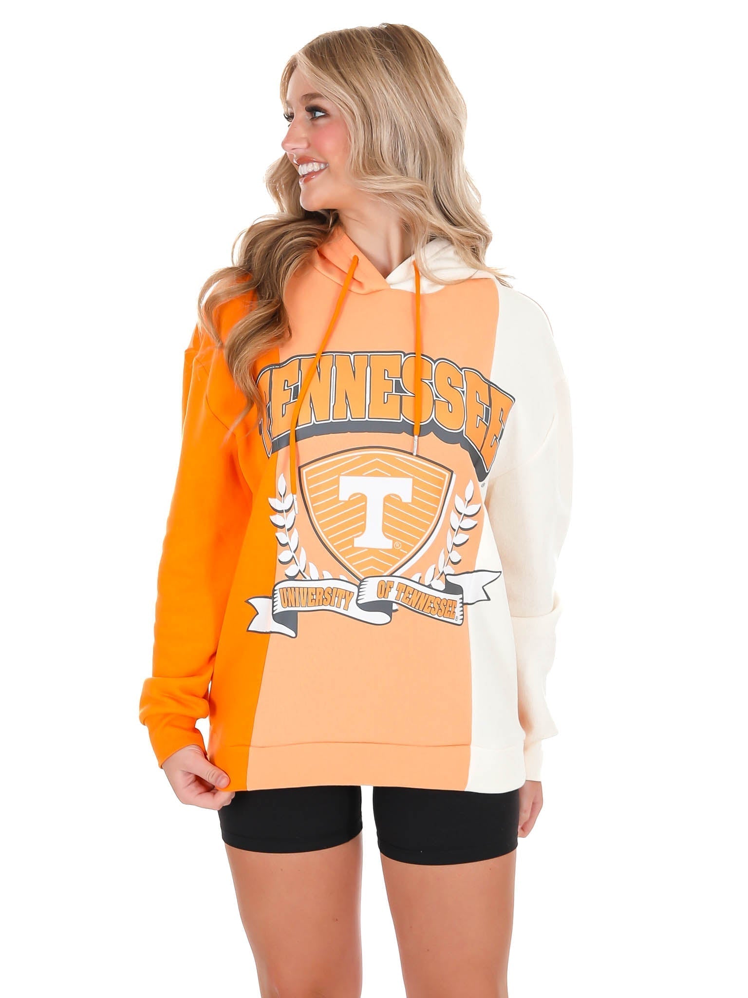 Tennessee Volunteers Colorblock Trio Hoodie