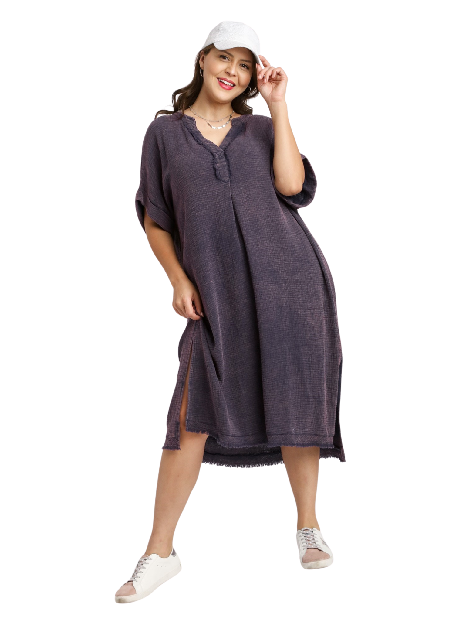 Curvy Caught Up Midi Dress