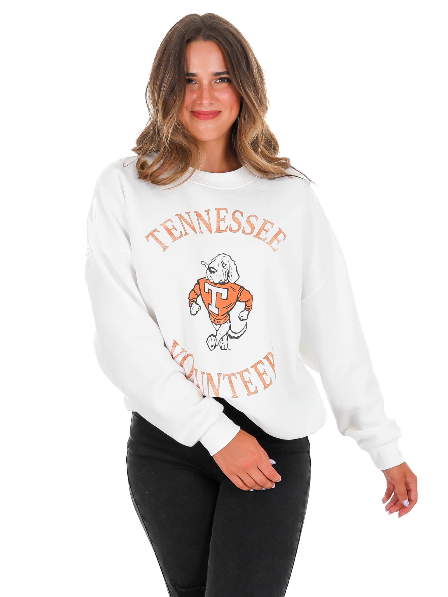 Tennessee Volunteers Play on Premium Crewneck Pullover