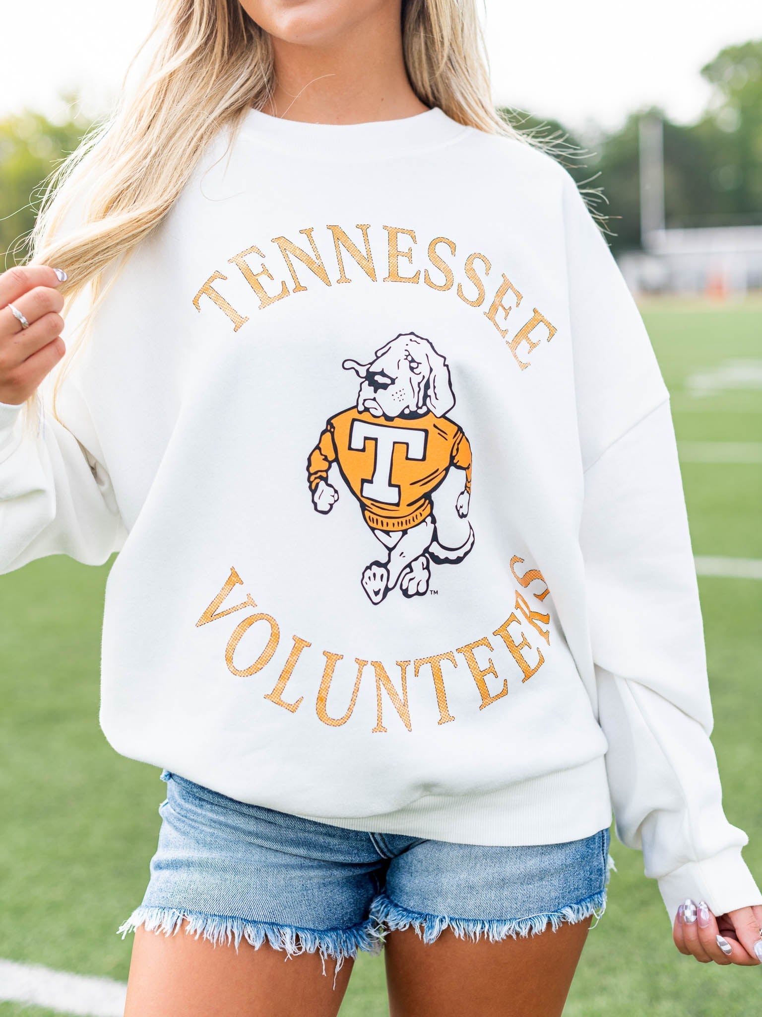 Tennessee Volunteers Play on Premium Crewneck Pullover
