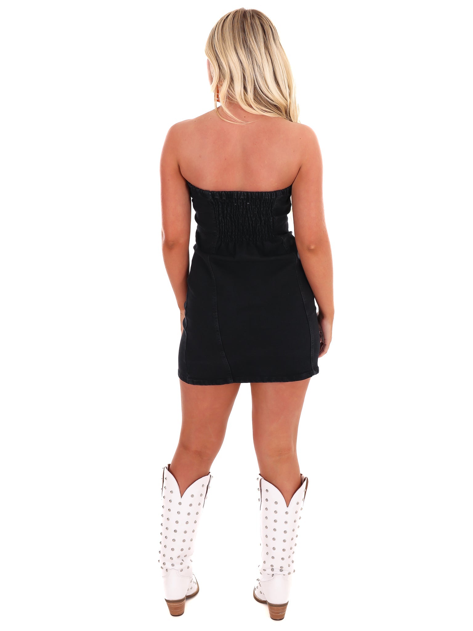 Tennessee Bound Denim Mini Dress