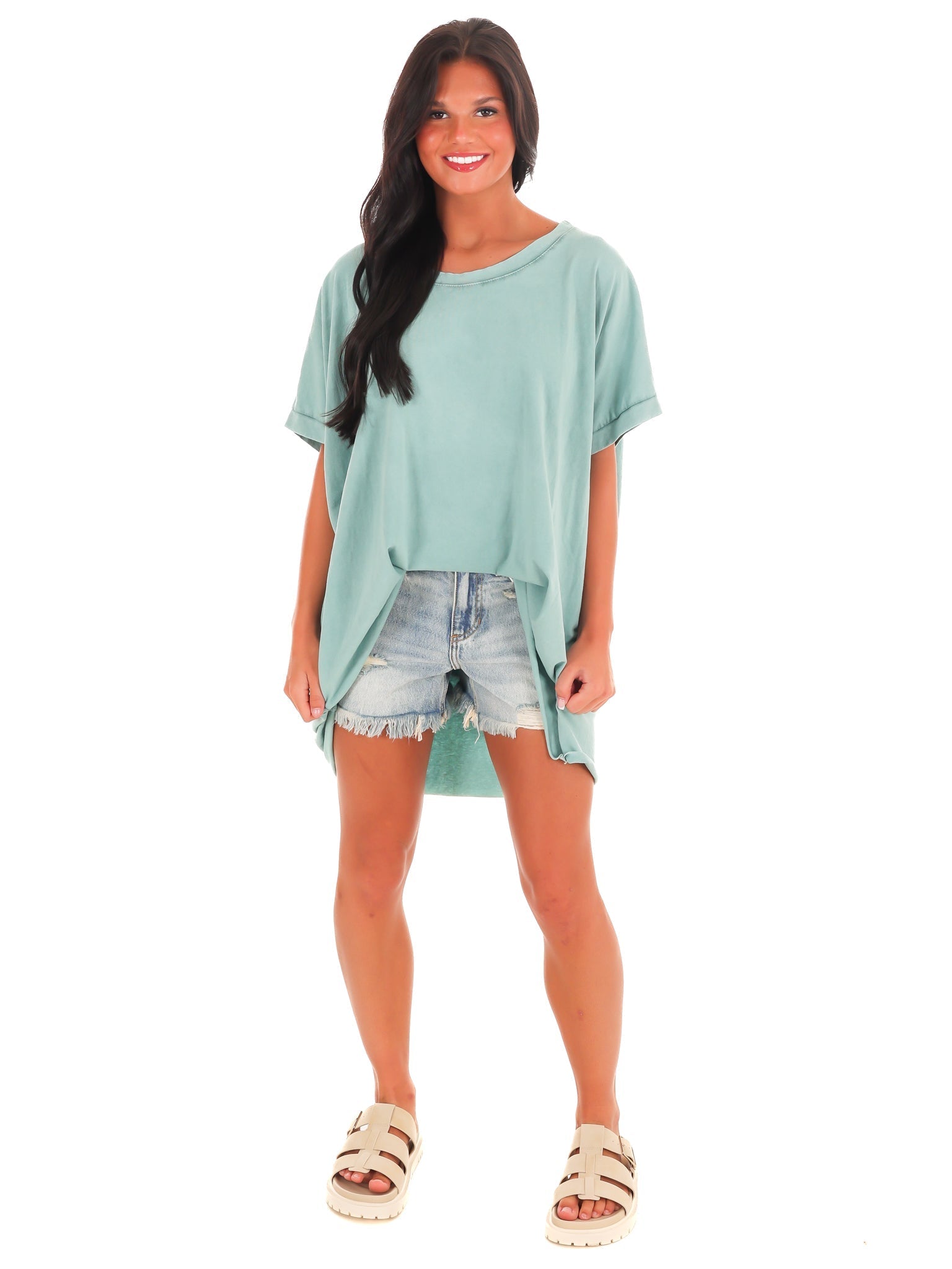 Timeless Trend High Low Top