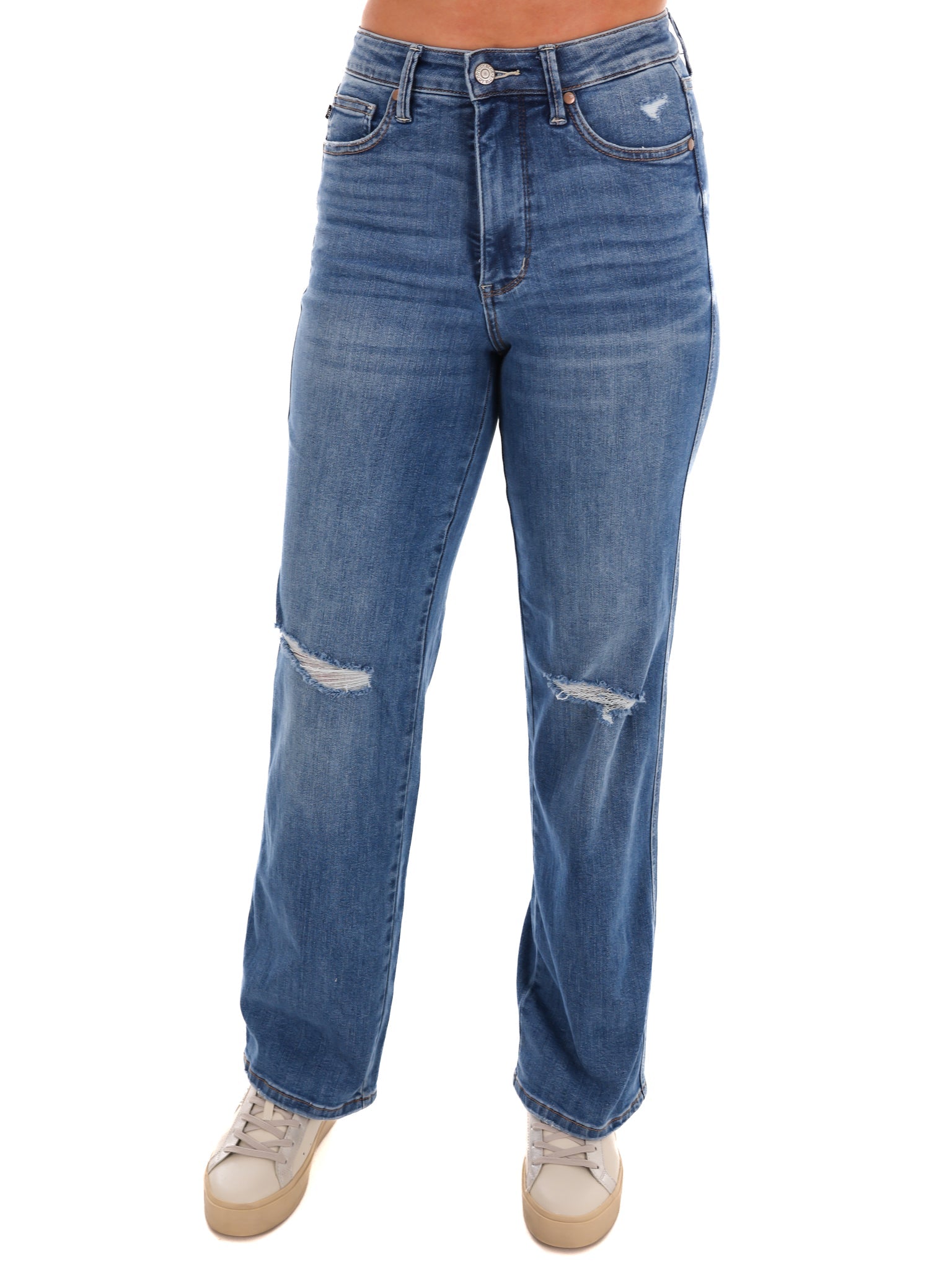 Wild As Her Tummy Control Straight Jeans