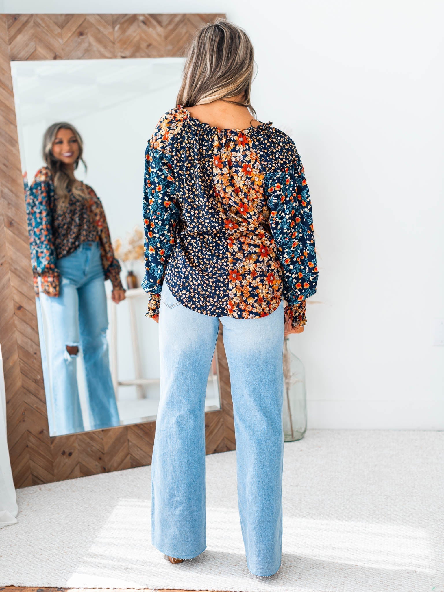 Win My Heart Print Top