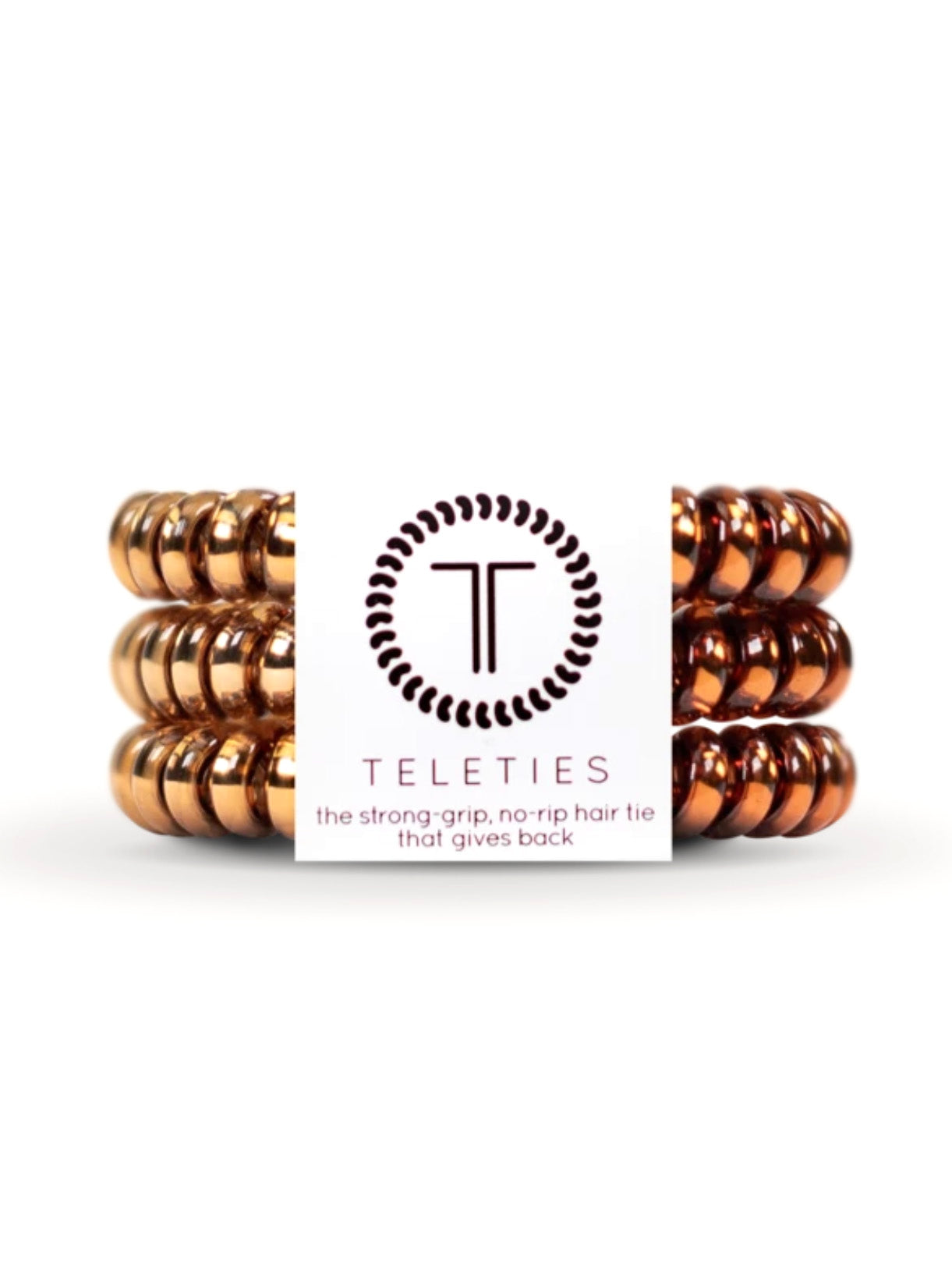 Teleties Caramel Copper - Small