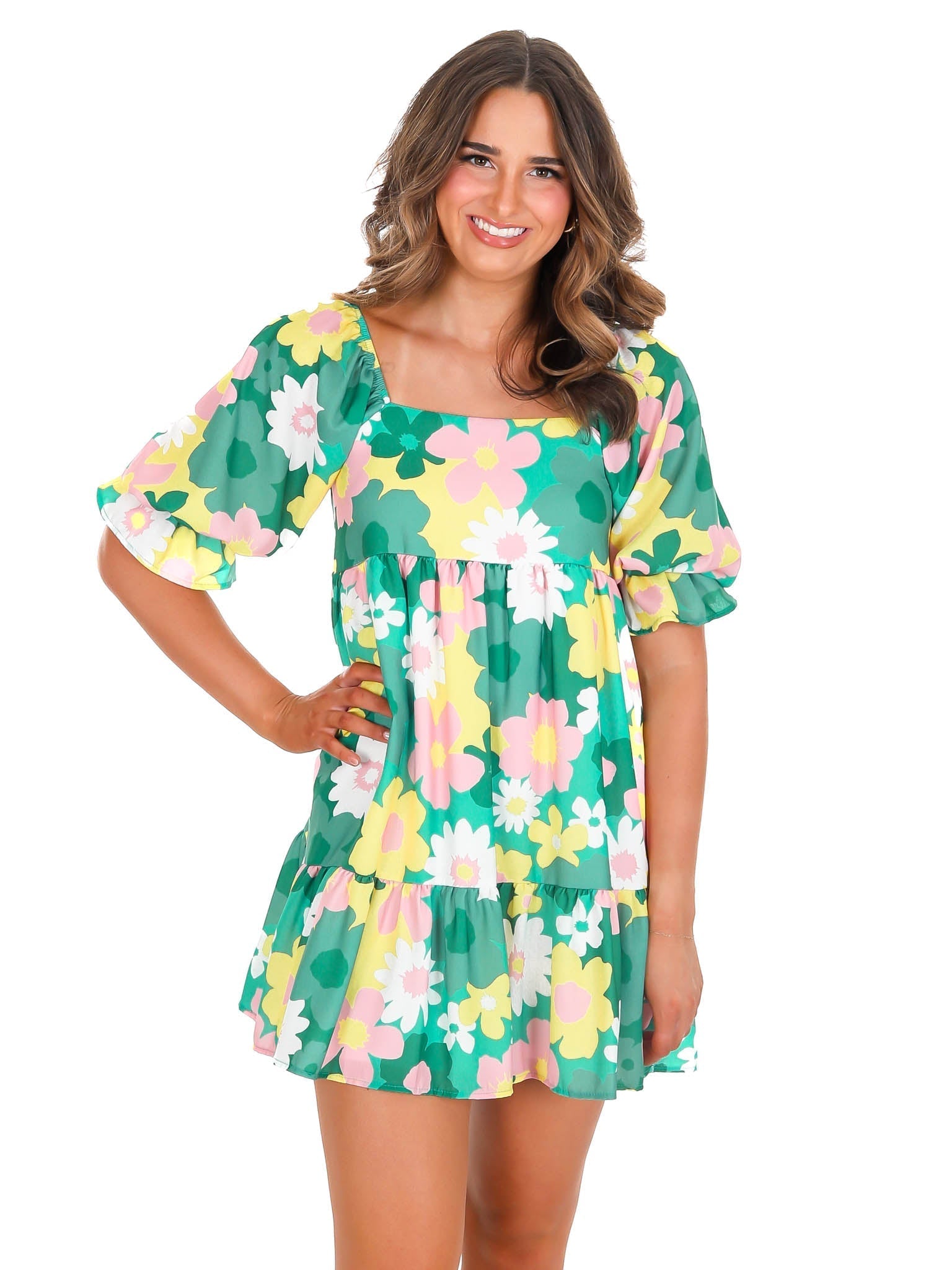 Yours to Keep Floral Dress