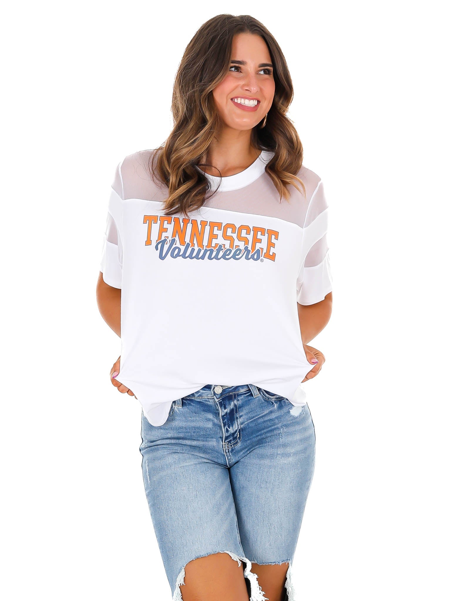 Tennessee Volunteers Mesh Top