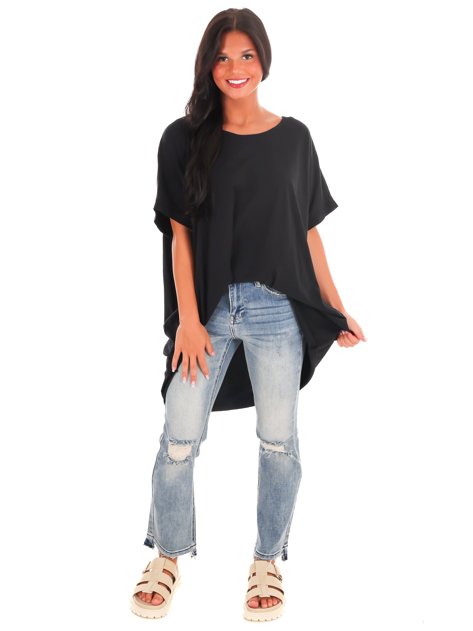 Timeless Trend High Low Top