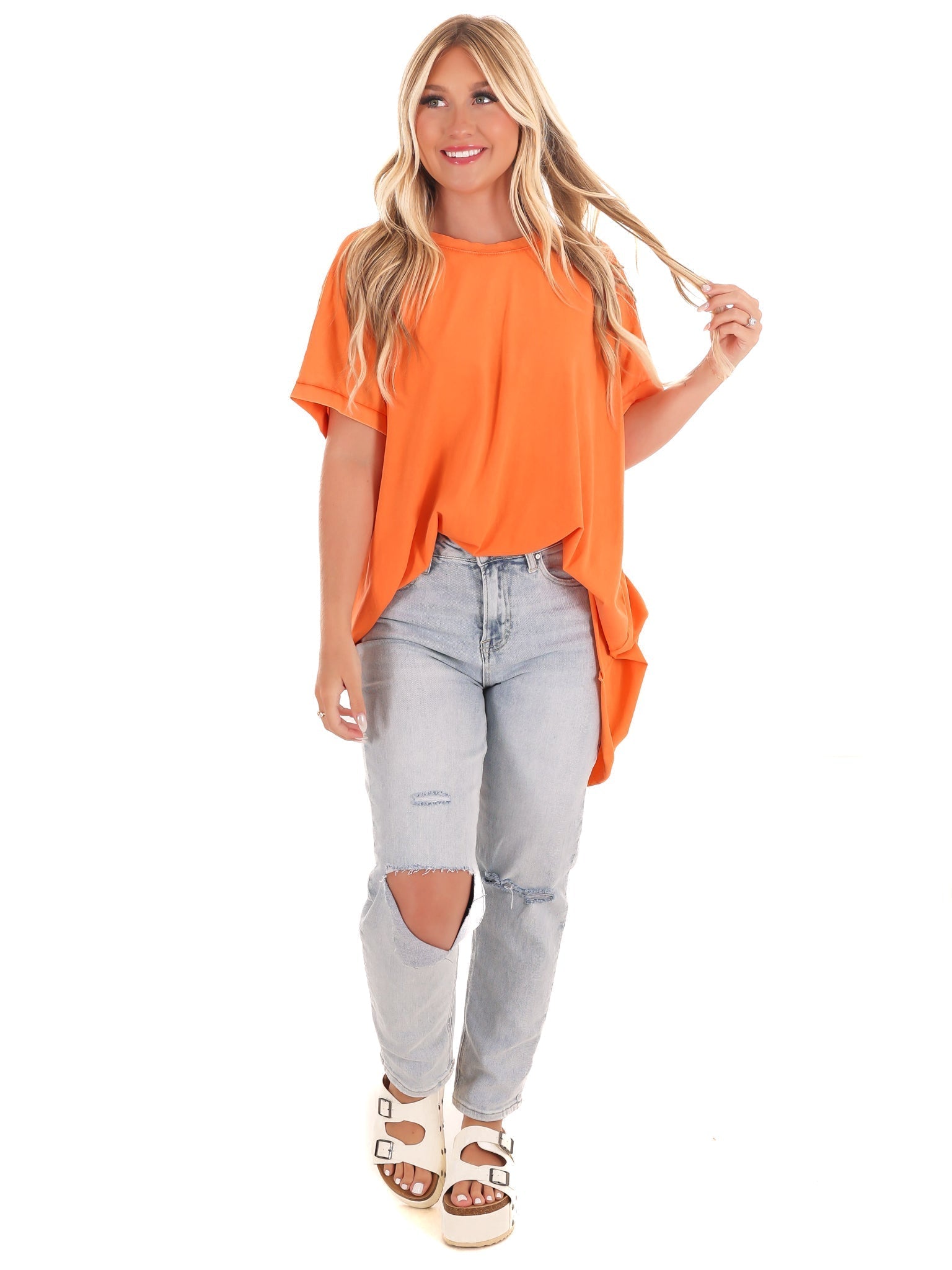 Timeless Trend High Low Top