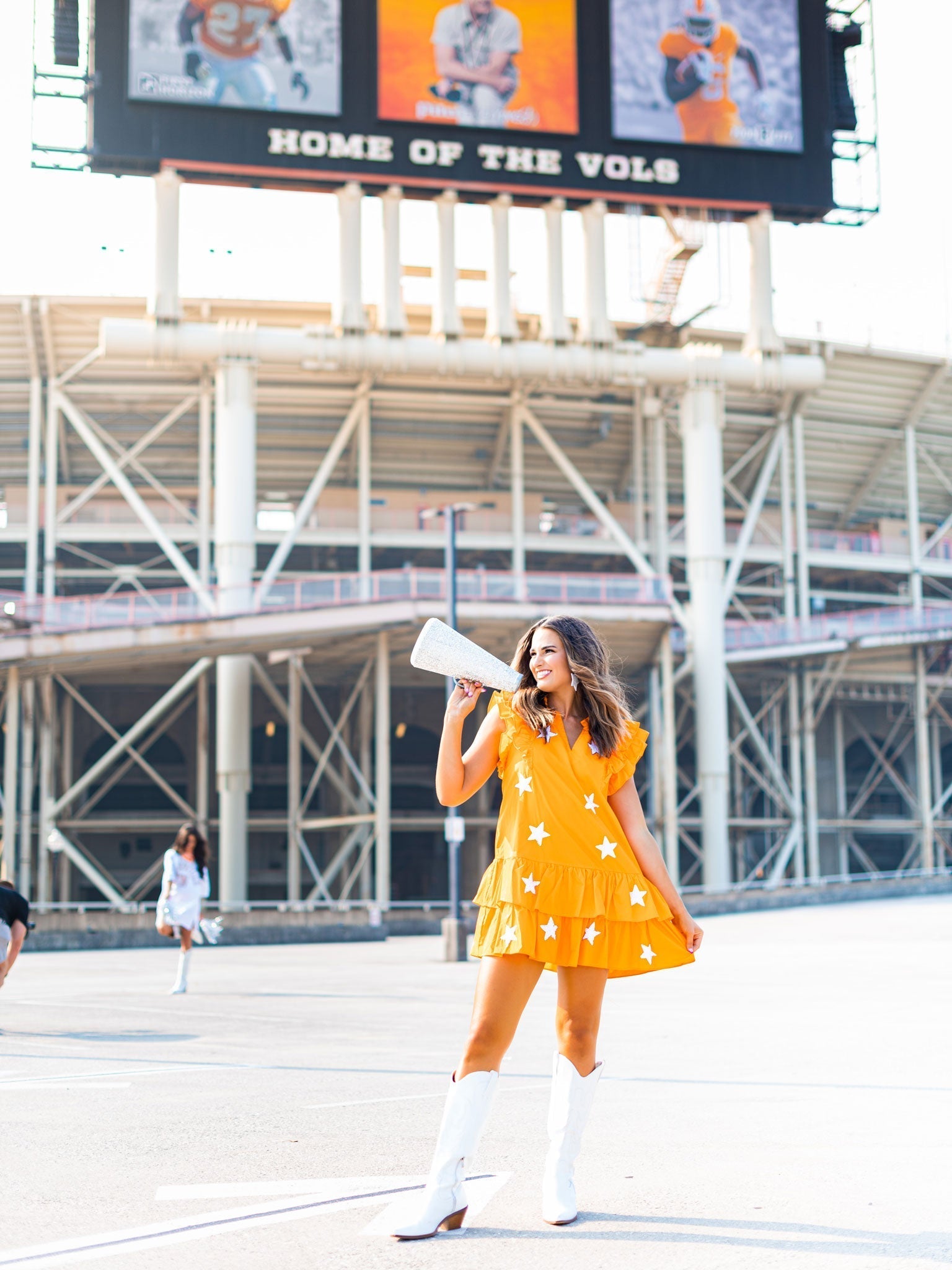 Win It All Sequin Star Dress