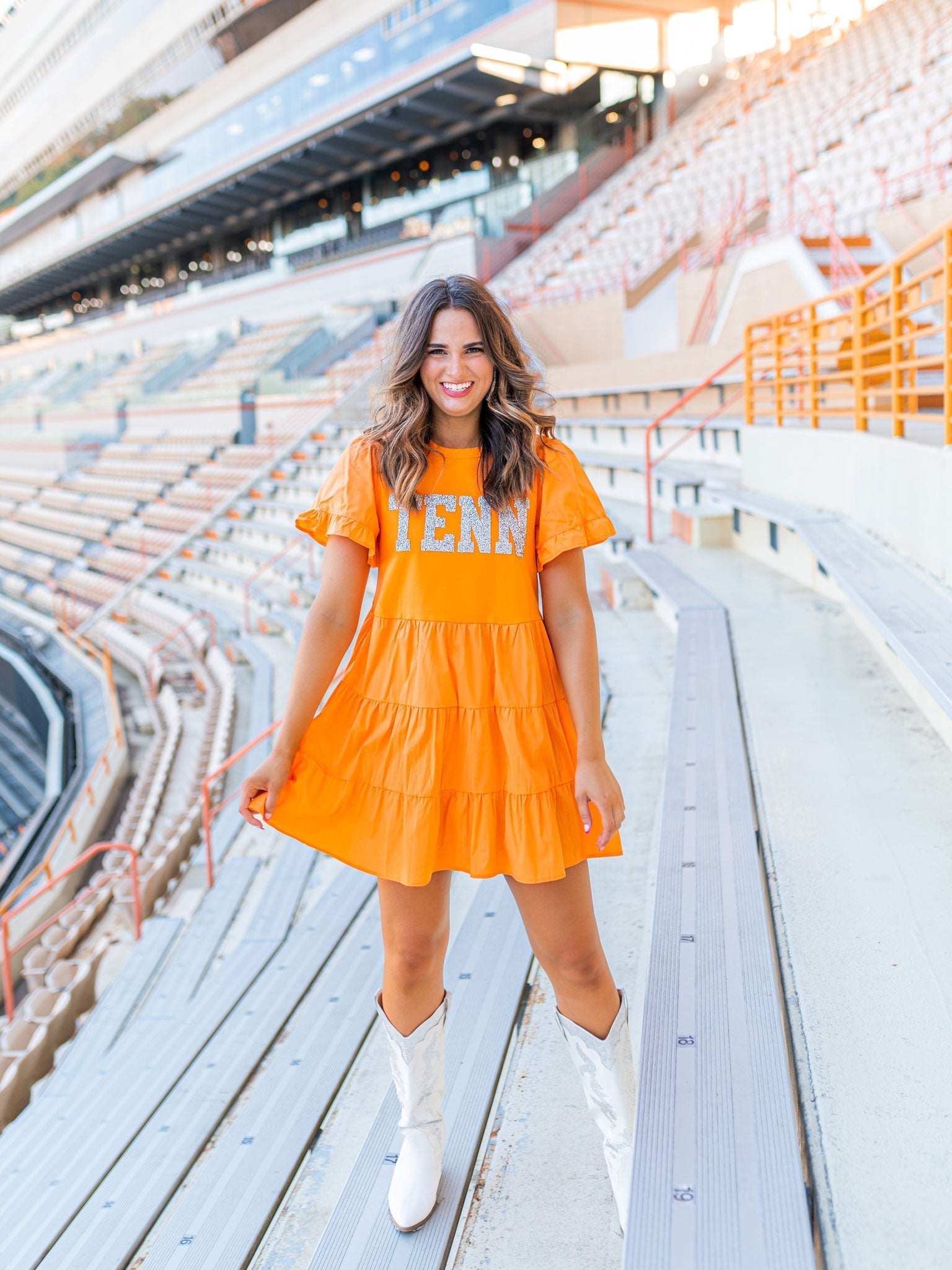 TENN Ruffle Mini Dress