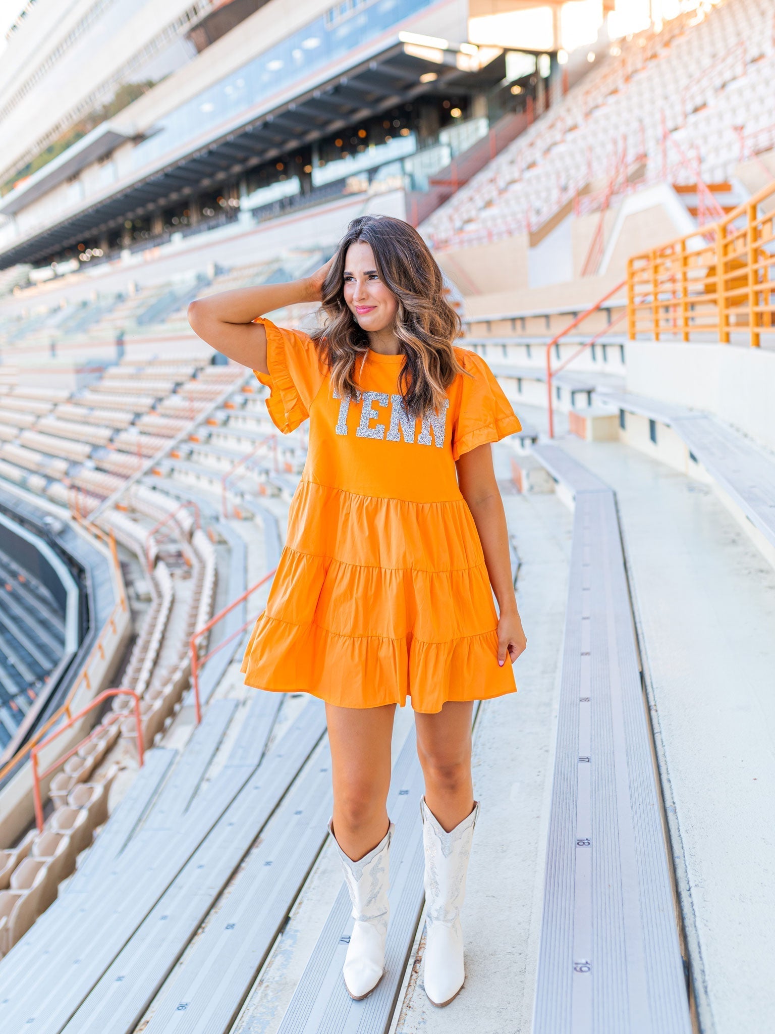 TENN Ruffle Mini Dress