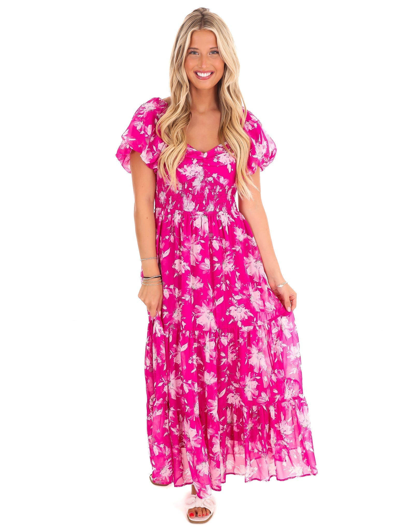 Wishful Thinking Floral Maxi Dress