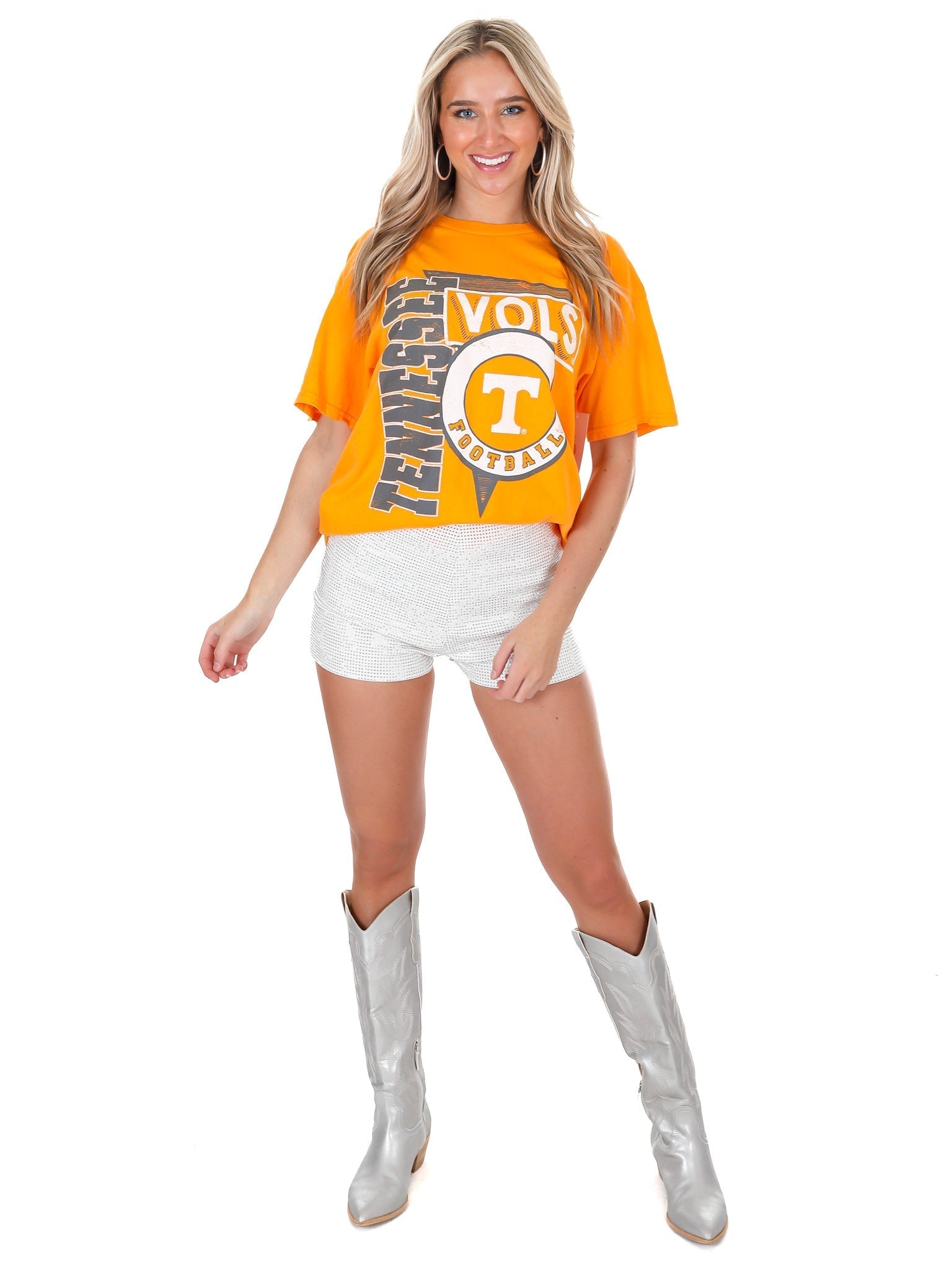 Vols Football Spree Thrifted Tee