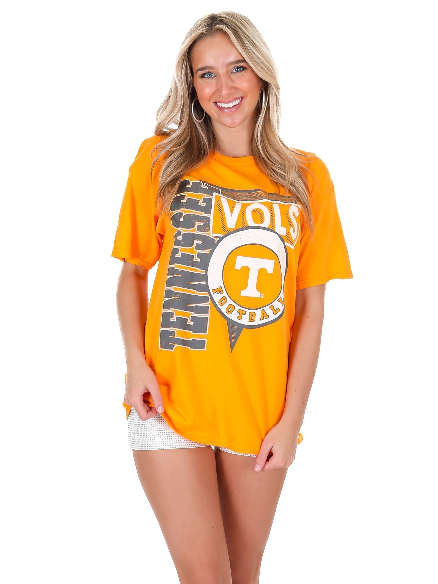 Vols Football Spree Thrifted Tee