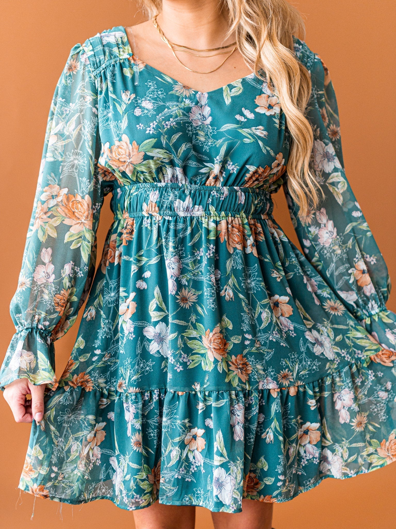 Wish I Could Floral Mini Dress