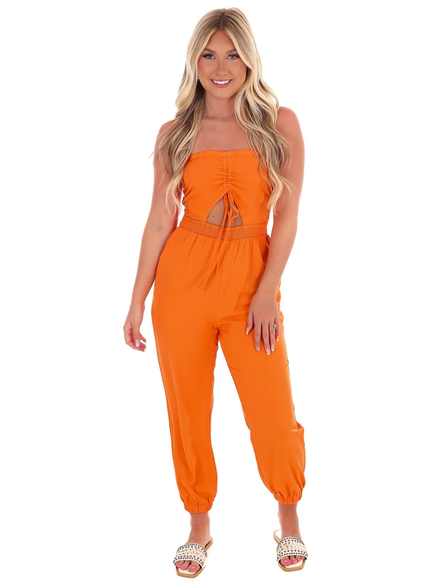 Tennessee Triumph Strapless Jumpsuit