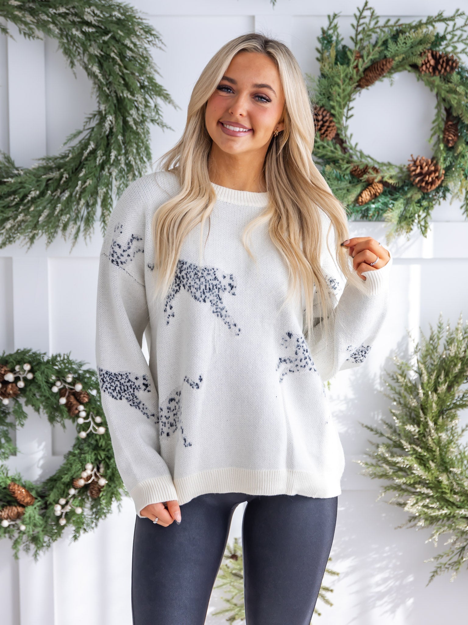 Wild Expectations Leopard Sweater