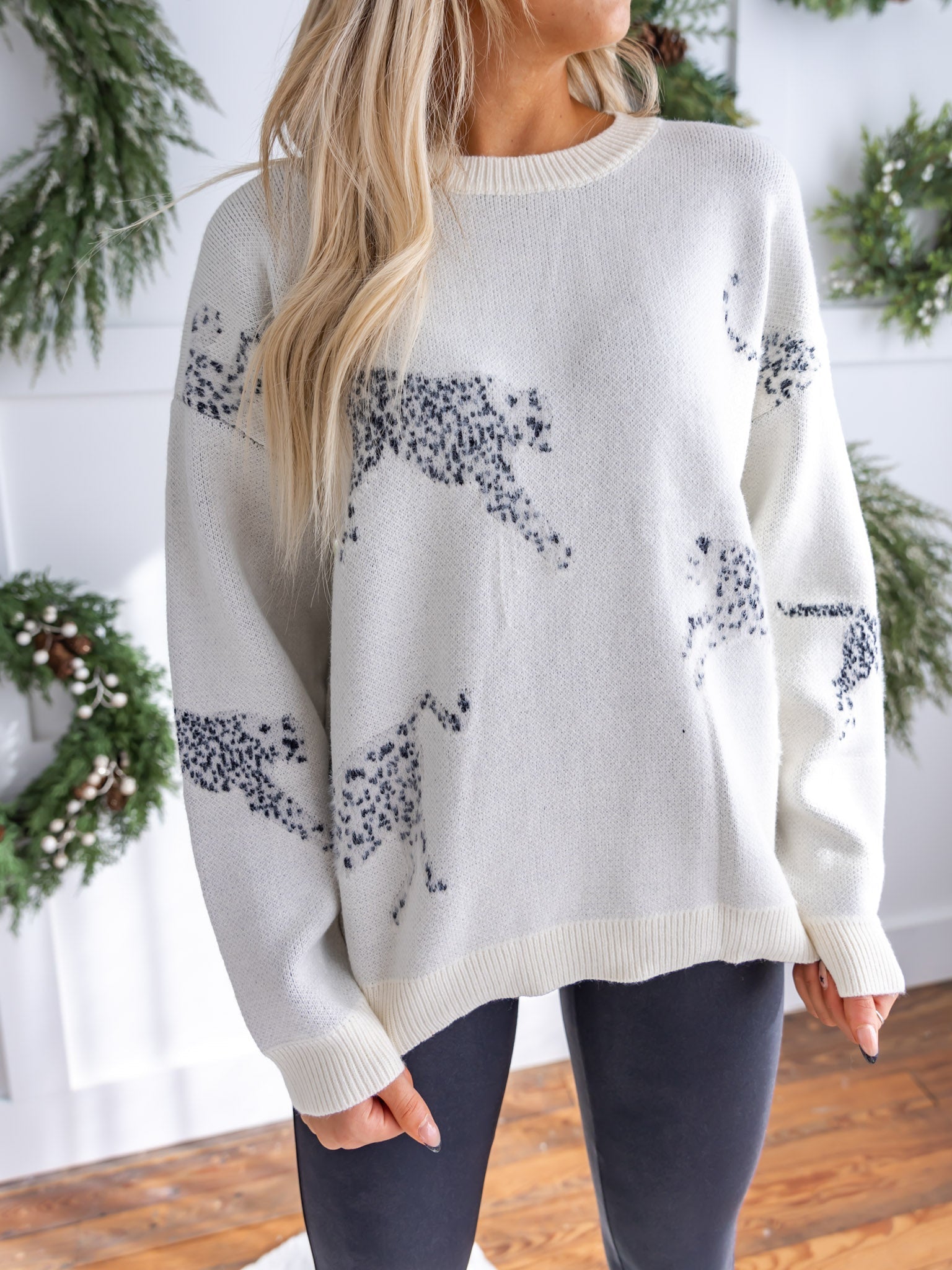 Wild Expectations Leopard Sweater