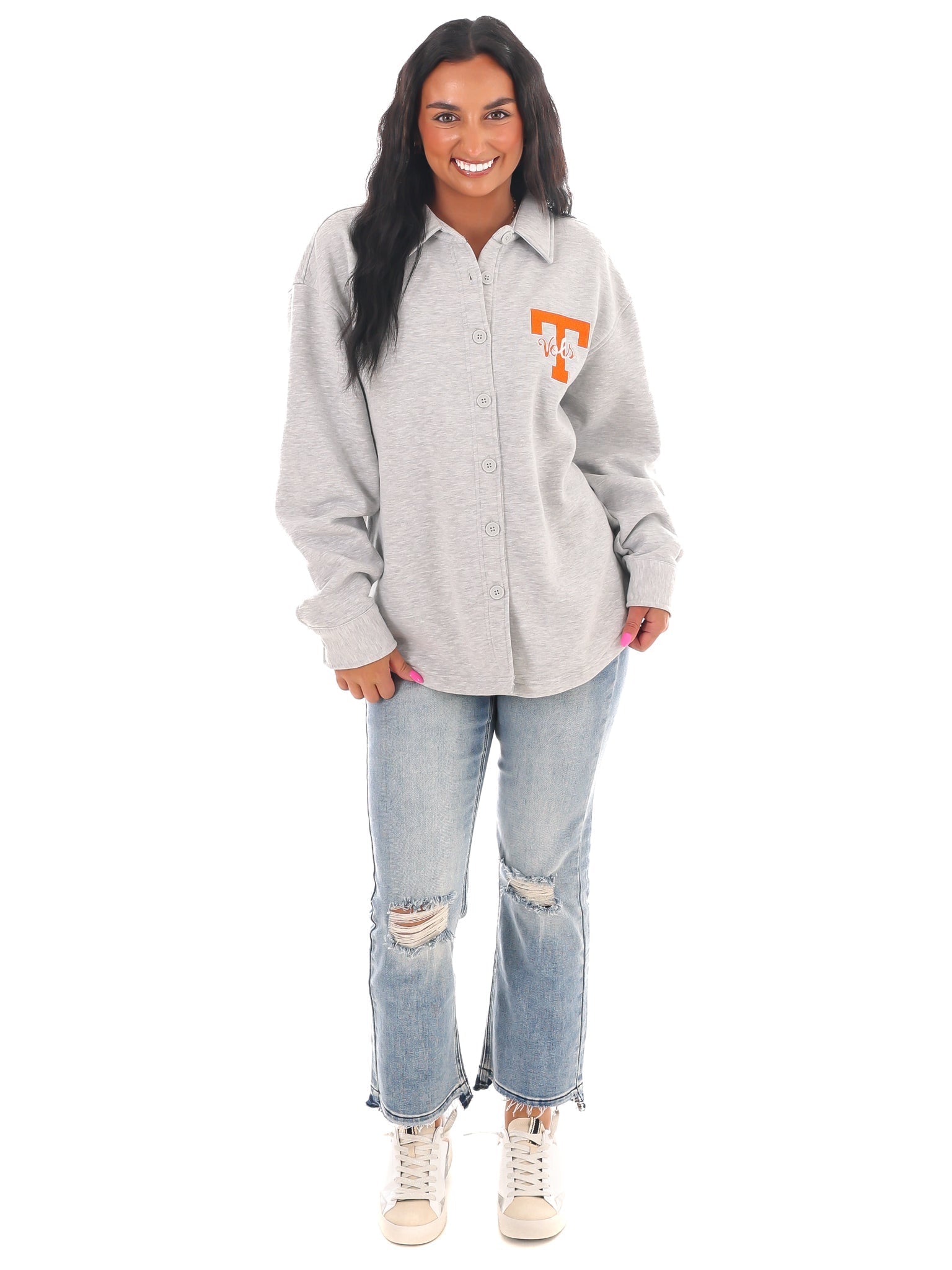 Tennessee Volunteers Collared Overshirt