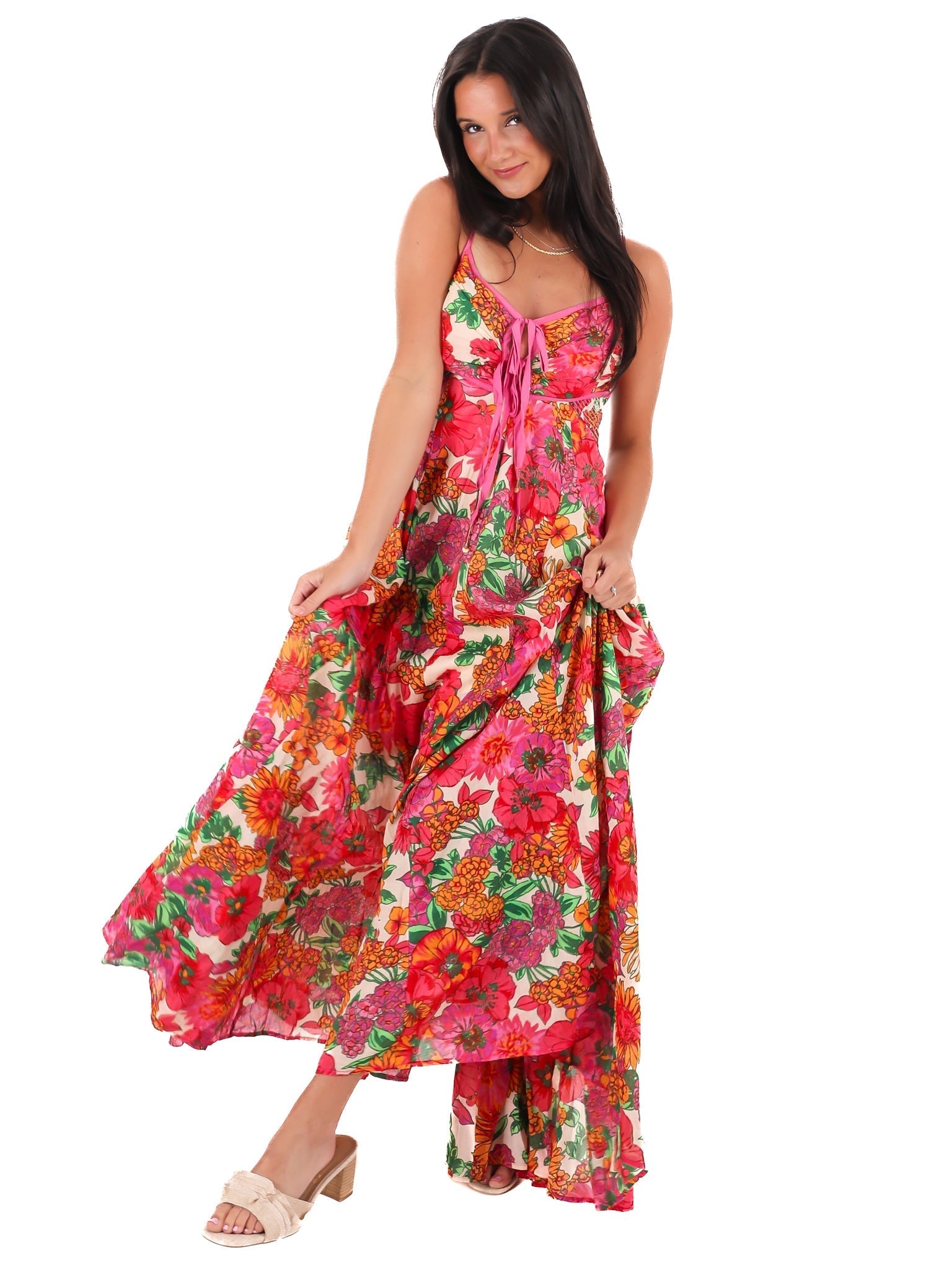 Free People Dream Weaver Maxi Dress