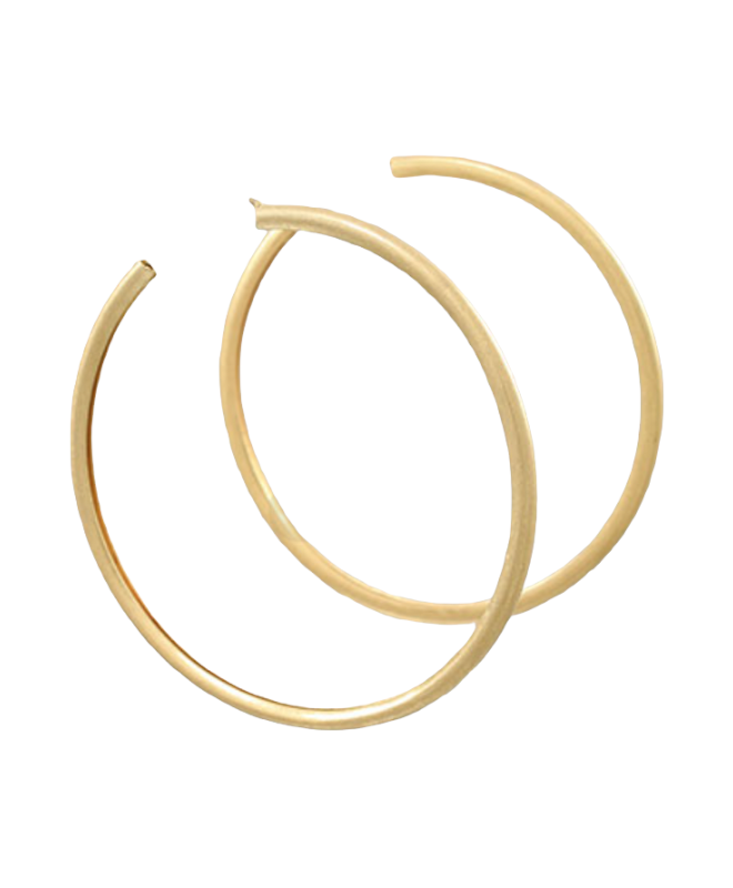 Big Round Tube Hoops