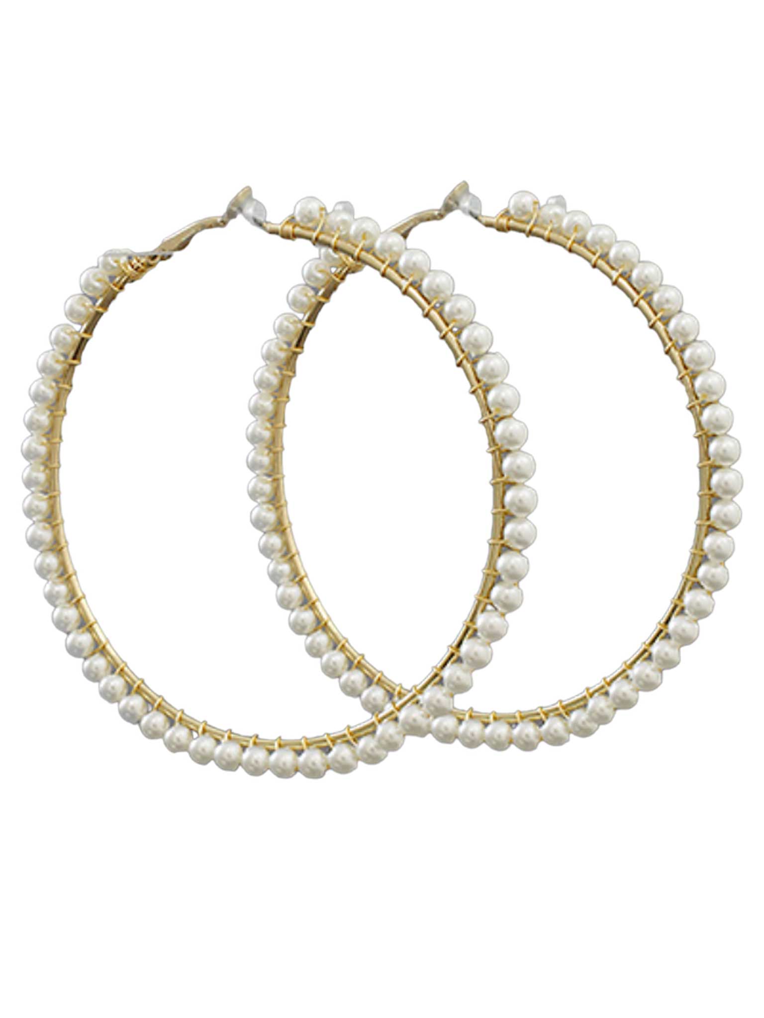 75mm Pearl Wrapped Hoop