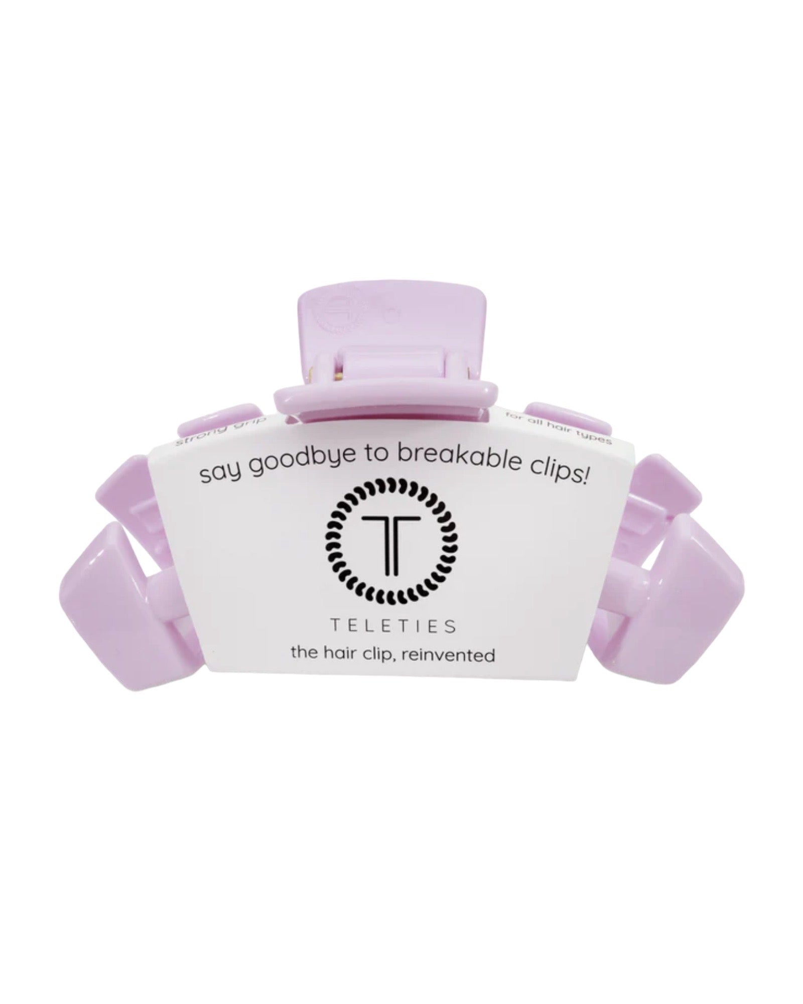 Teleties Lilac Medium Hair Clip