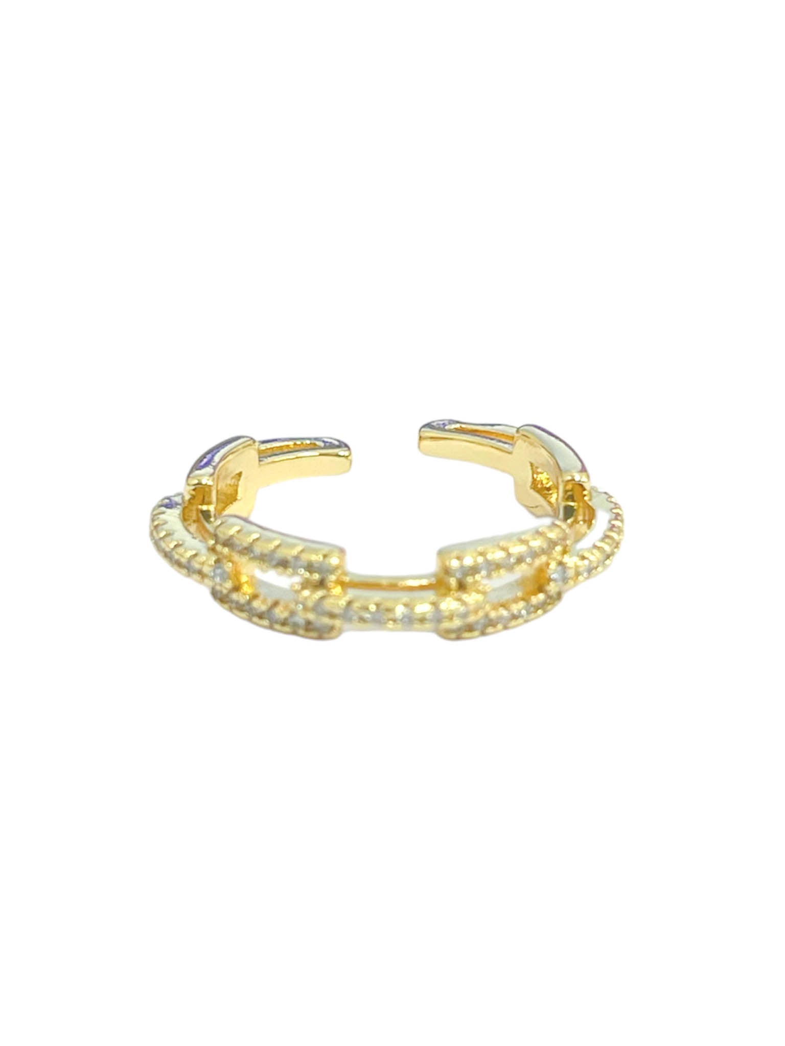 Break the Chain Gold Ring