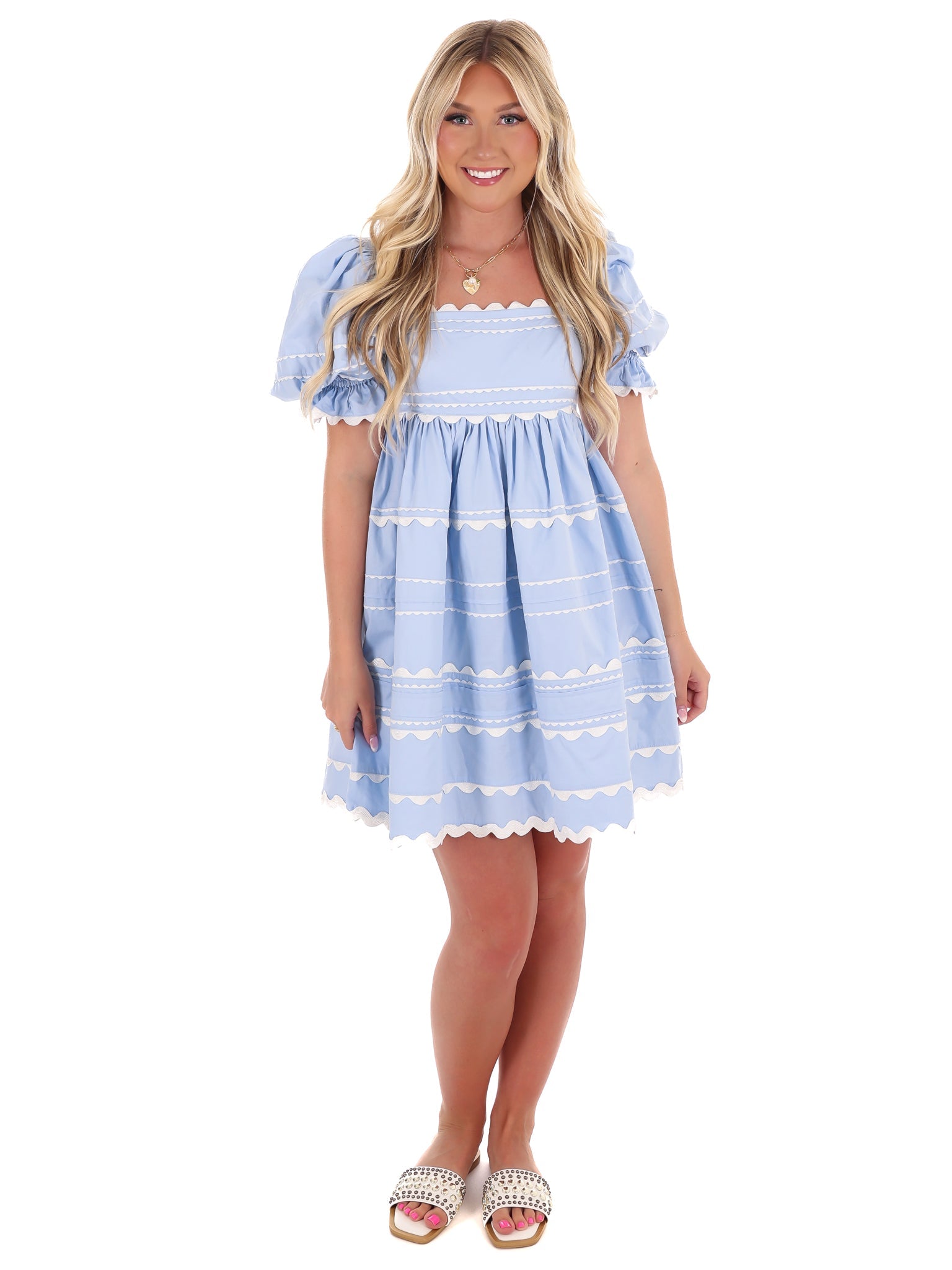 Write Your Story Babydoll Dress