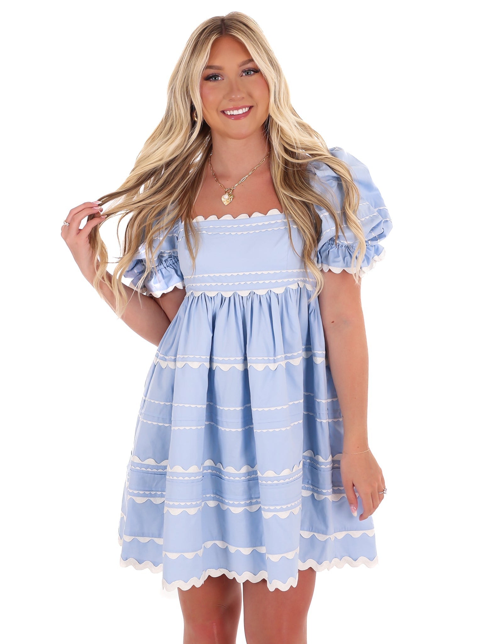 Write Your Story Babydoll Dress