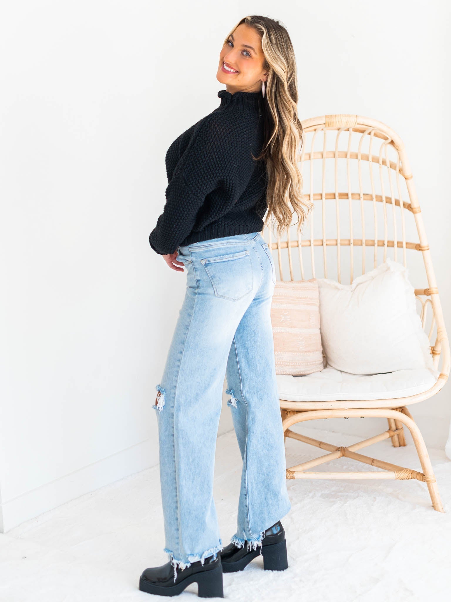 Arm Candy Turtleneck Sweater