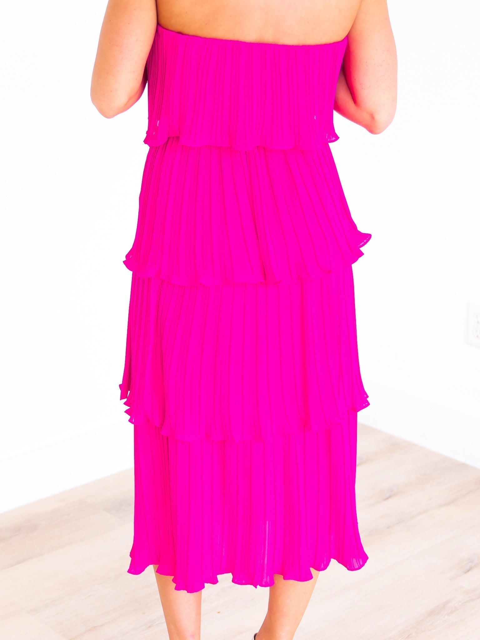 We Groovin' Layer Midi Dress