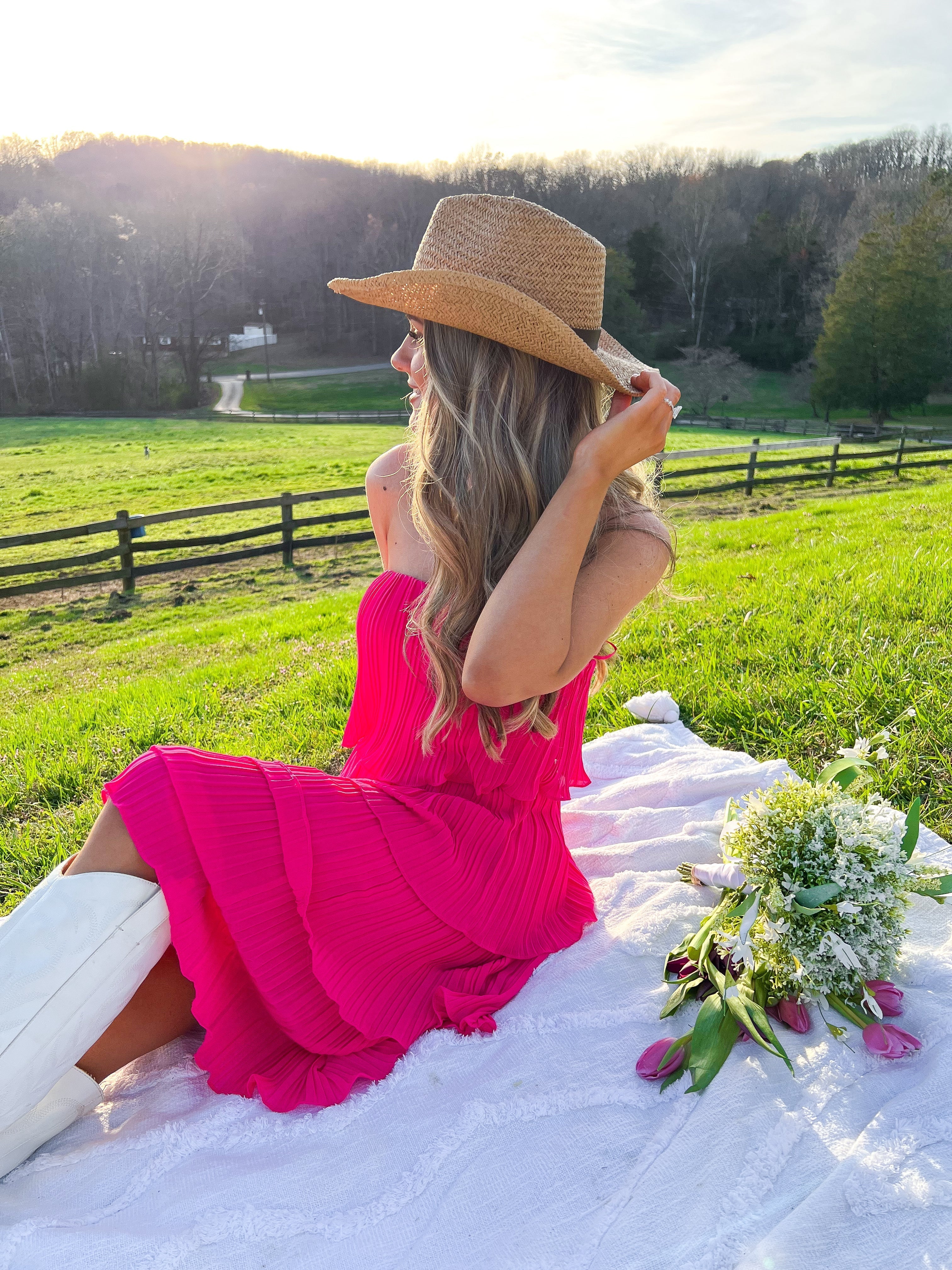 We Groovin' Layer Midi Dress