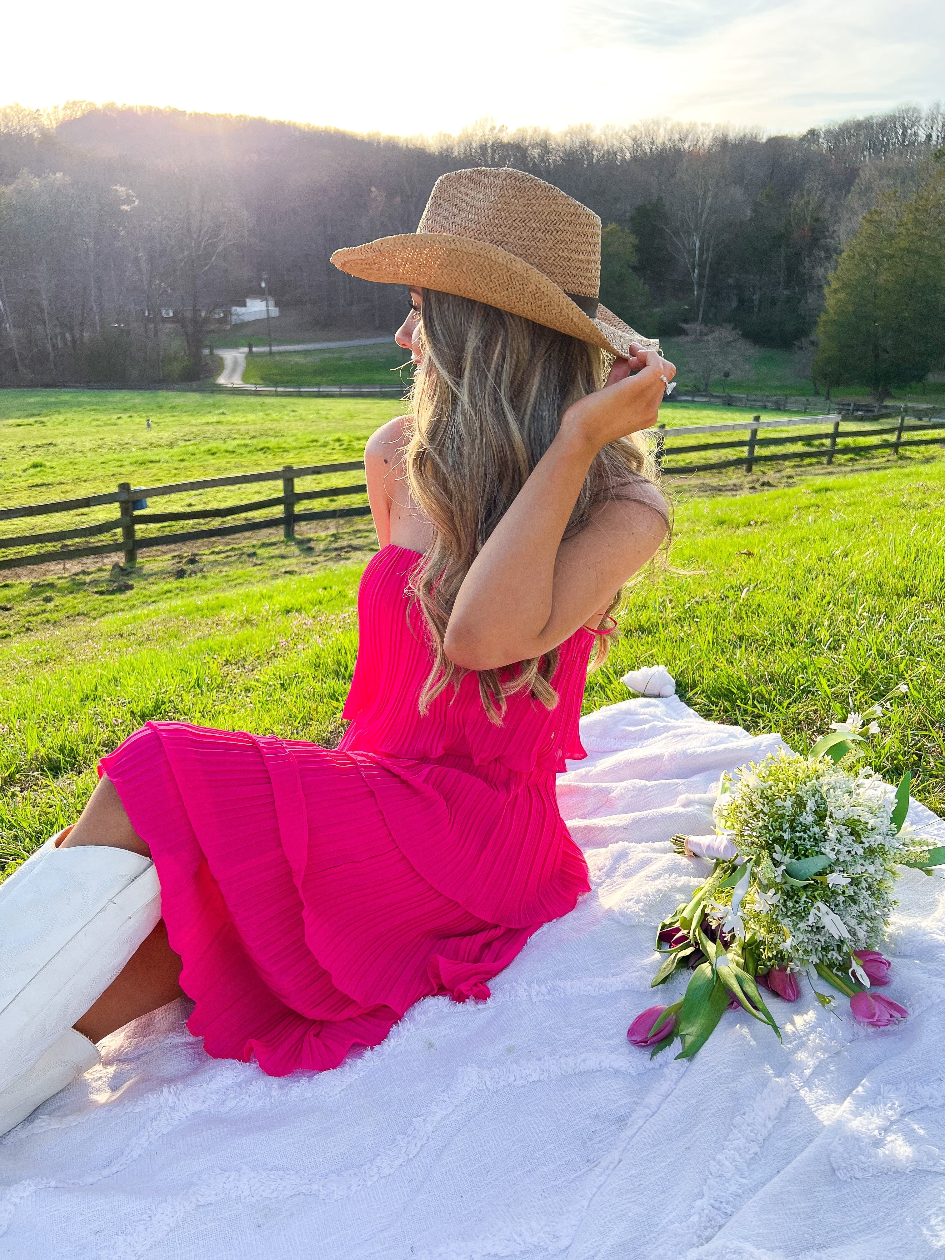 We Groovin' Layer Midi Dress