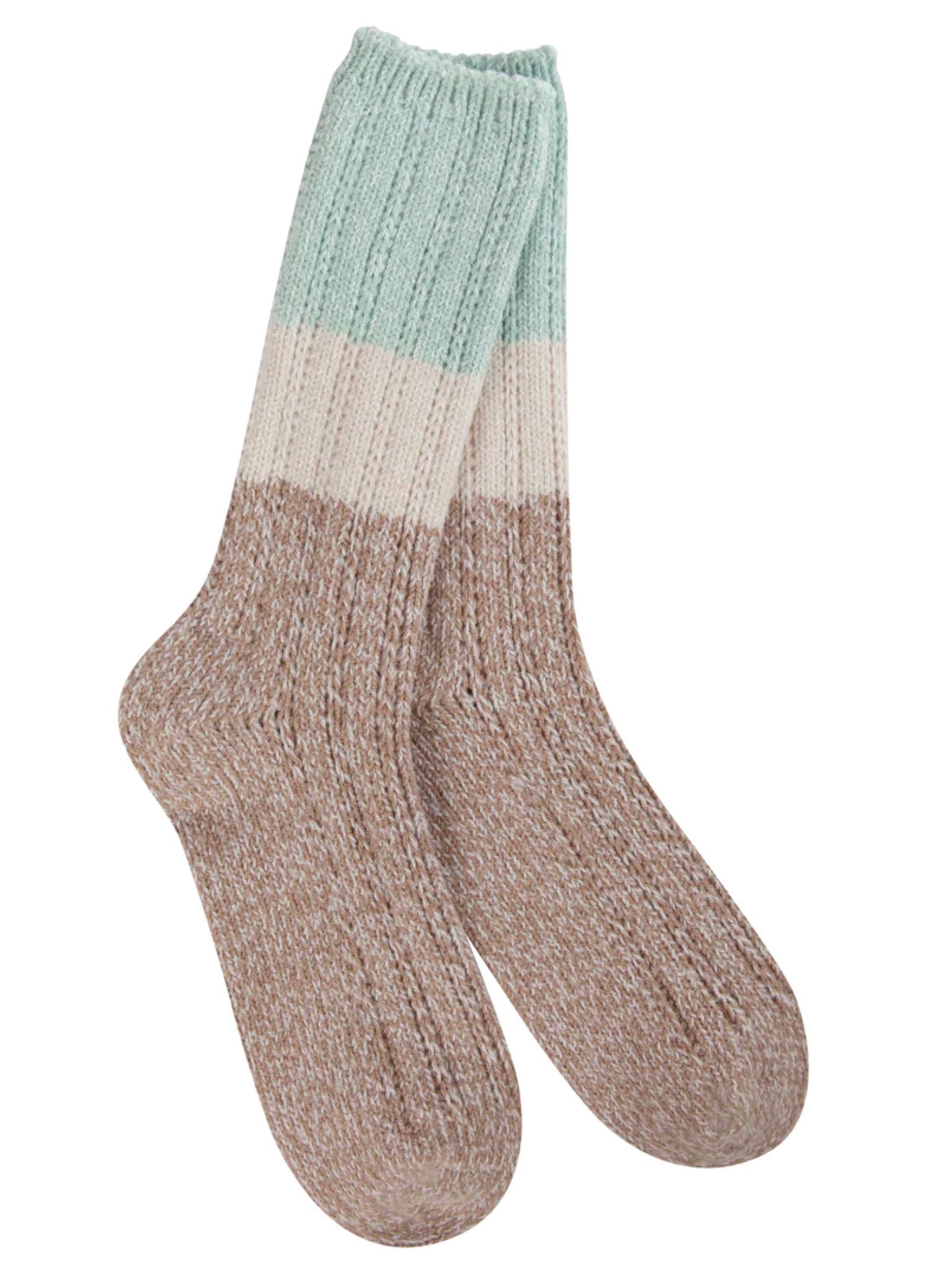 Weekend Pointelle Crew Socks