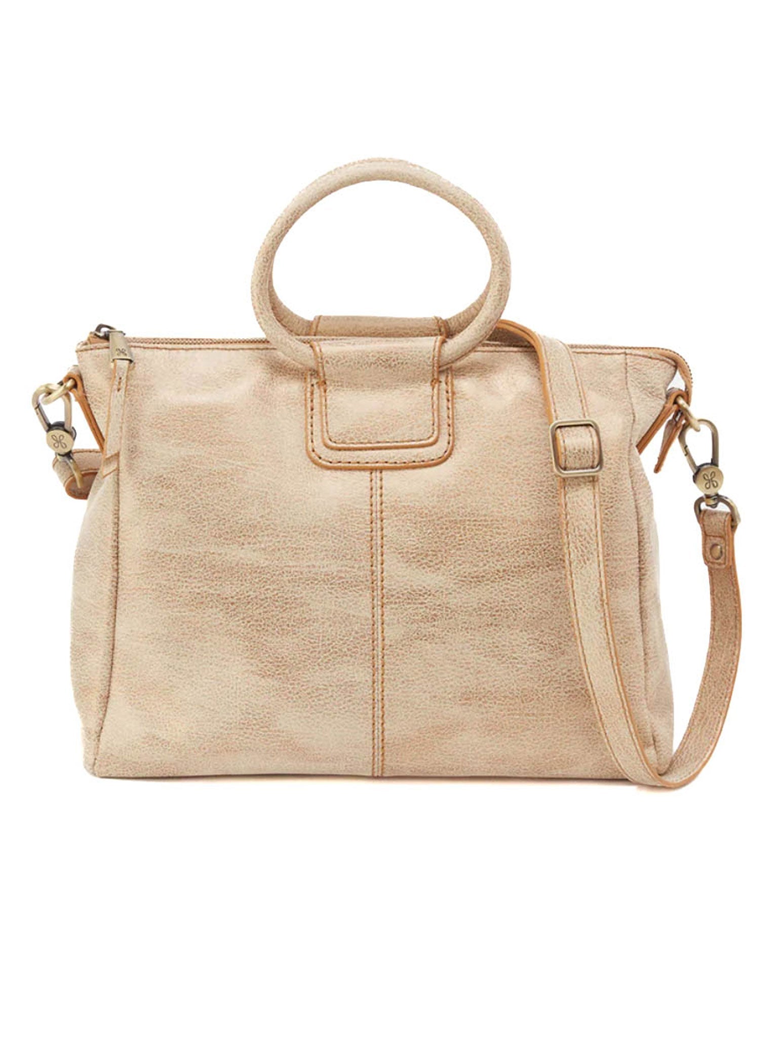 Hobo Gold Leaf Sheila Medium Satchel