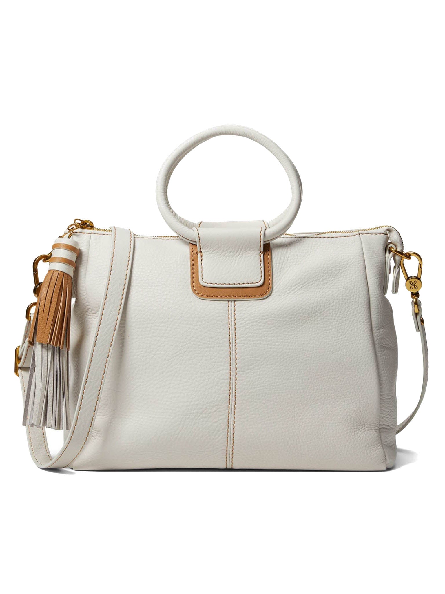 Hobo Sheila White Medium Satchel