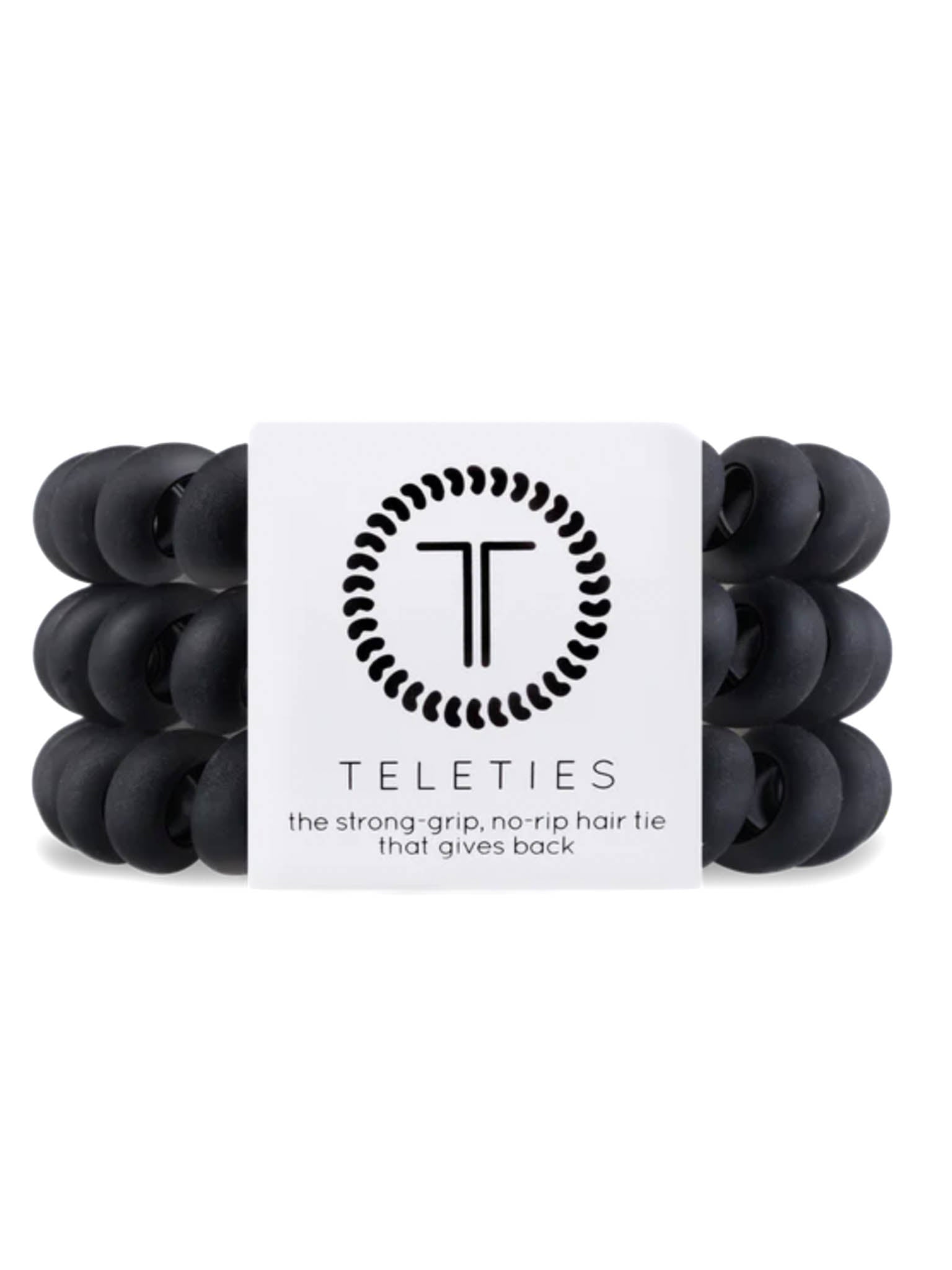 Teleties Matte Black - Small