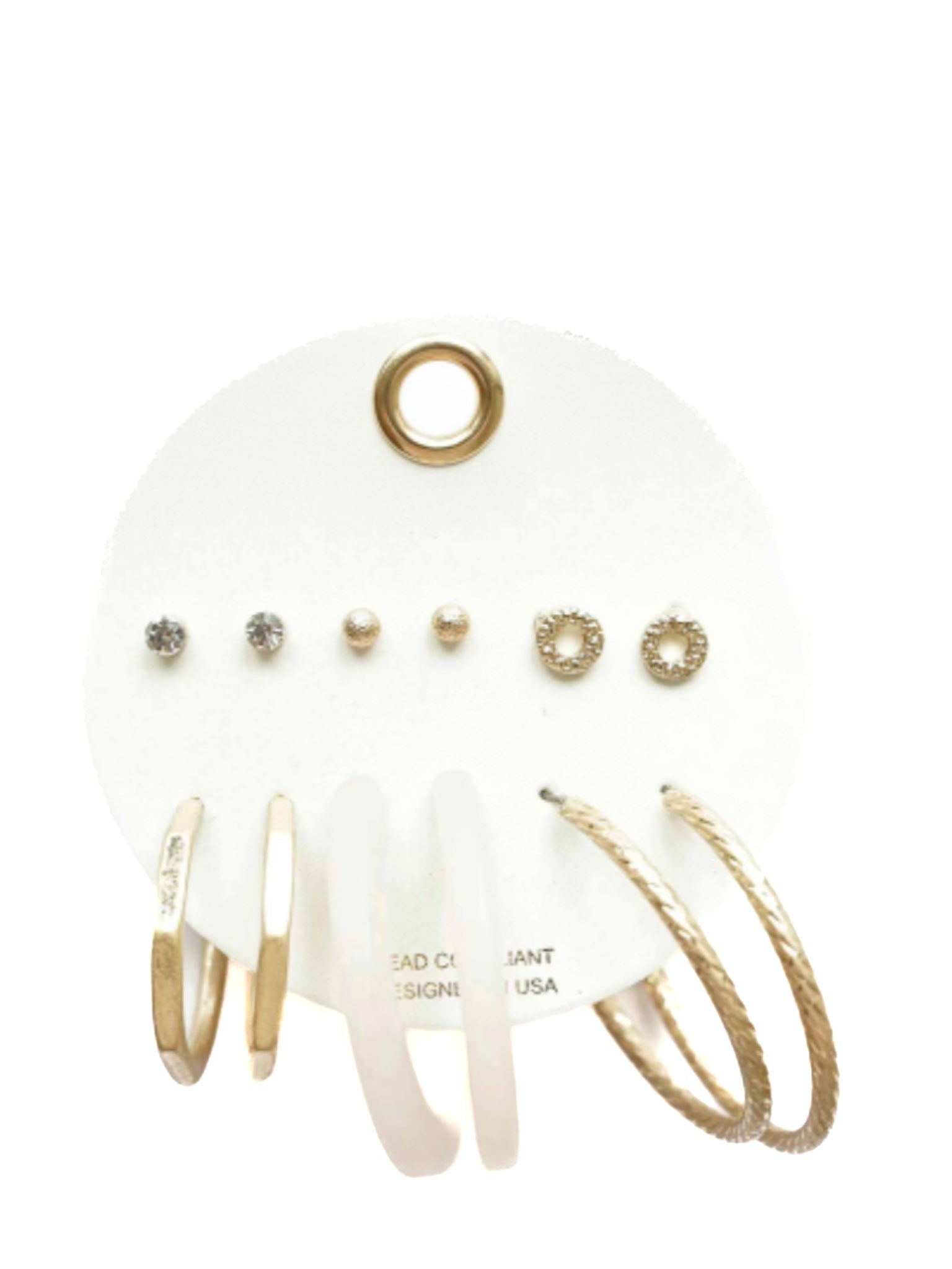 Assorted Hoop and Stud Set