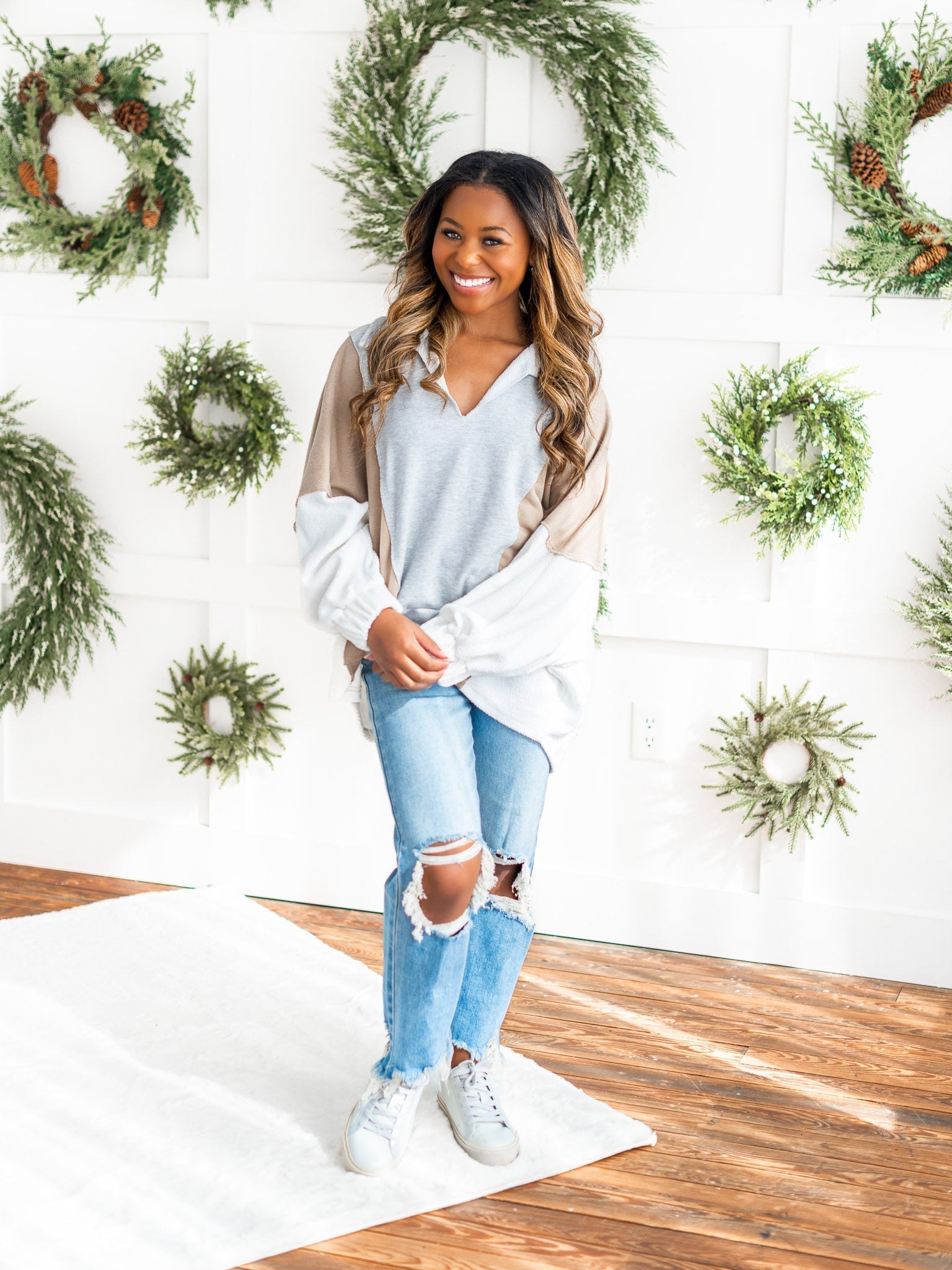 Unbothered Oversized Top