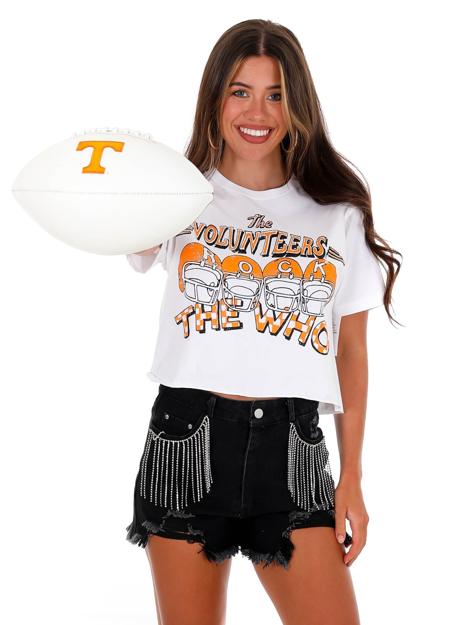 The Who Volunteers Rock Cropped Tee