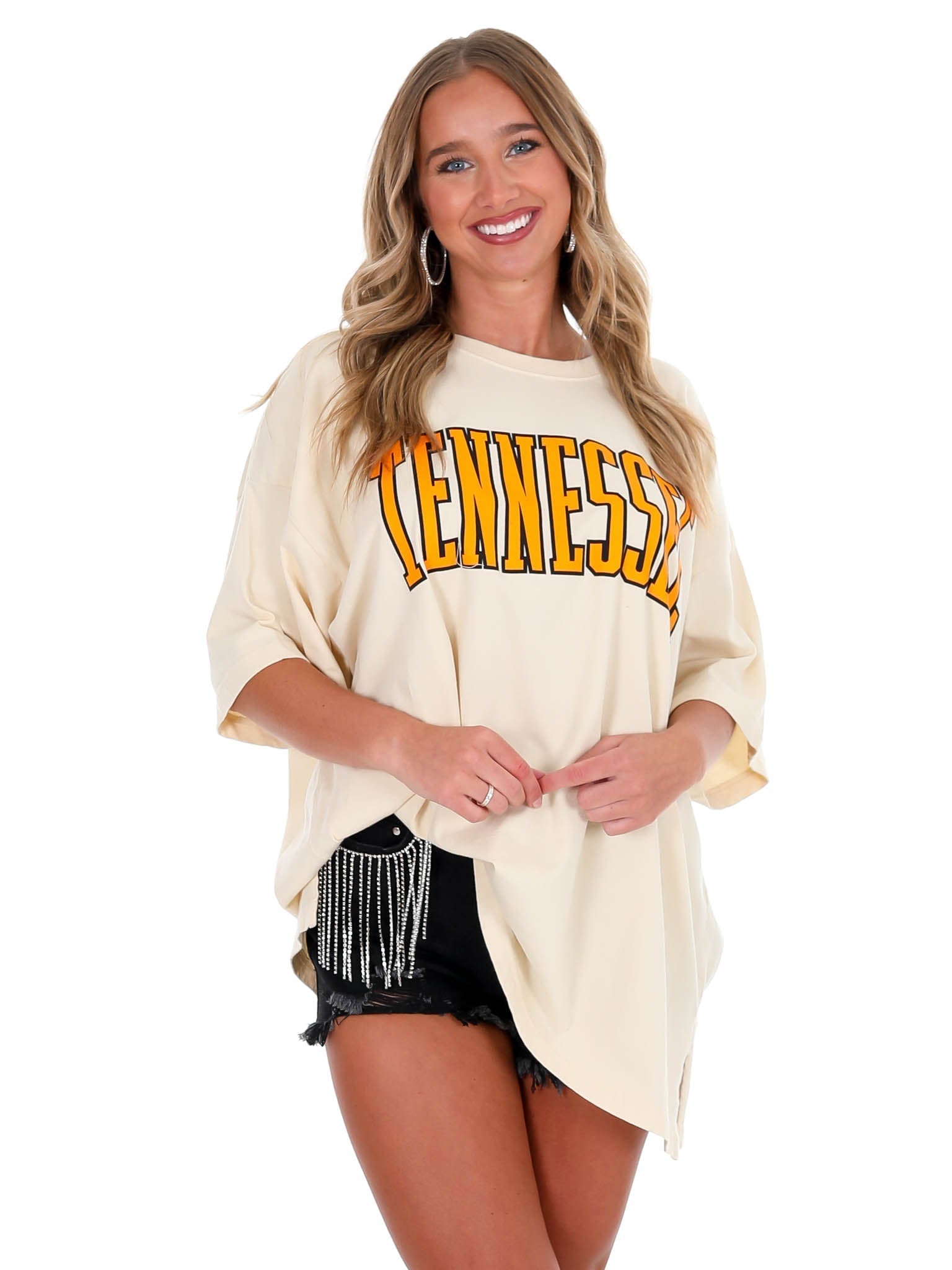 Tennessee Ivory Southlawn Rock Oversized Tee