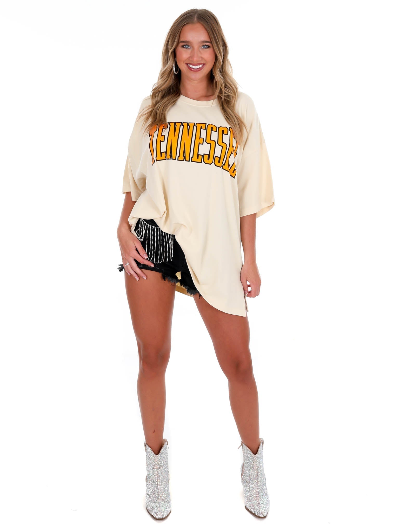 Tennessee Ivory Southlawn Rock Oversized Tee