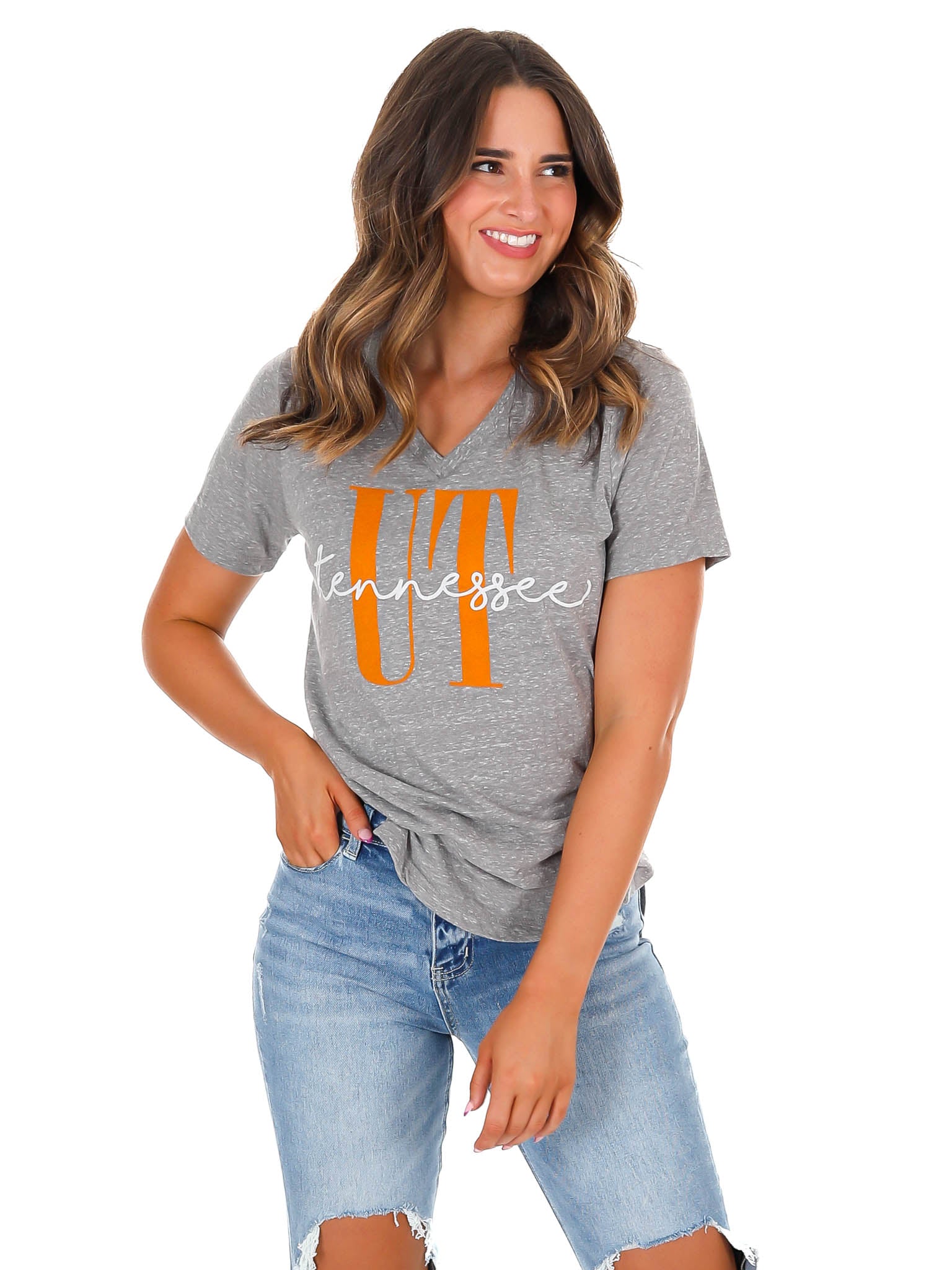 Tennessee Coral Rounded Bottom Top