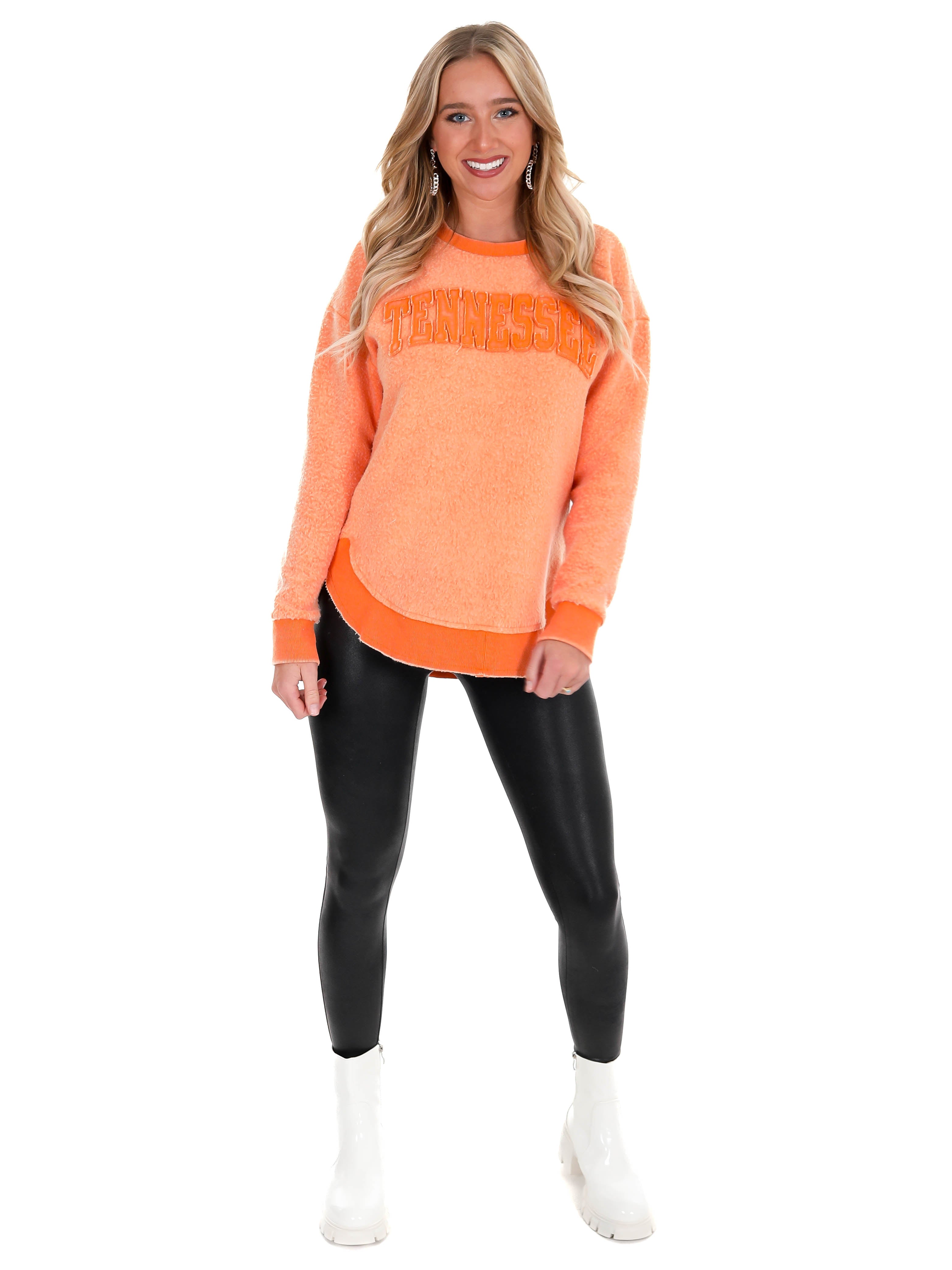 Tennessee Ponchoville Reversed Fleece Pullover
