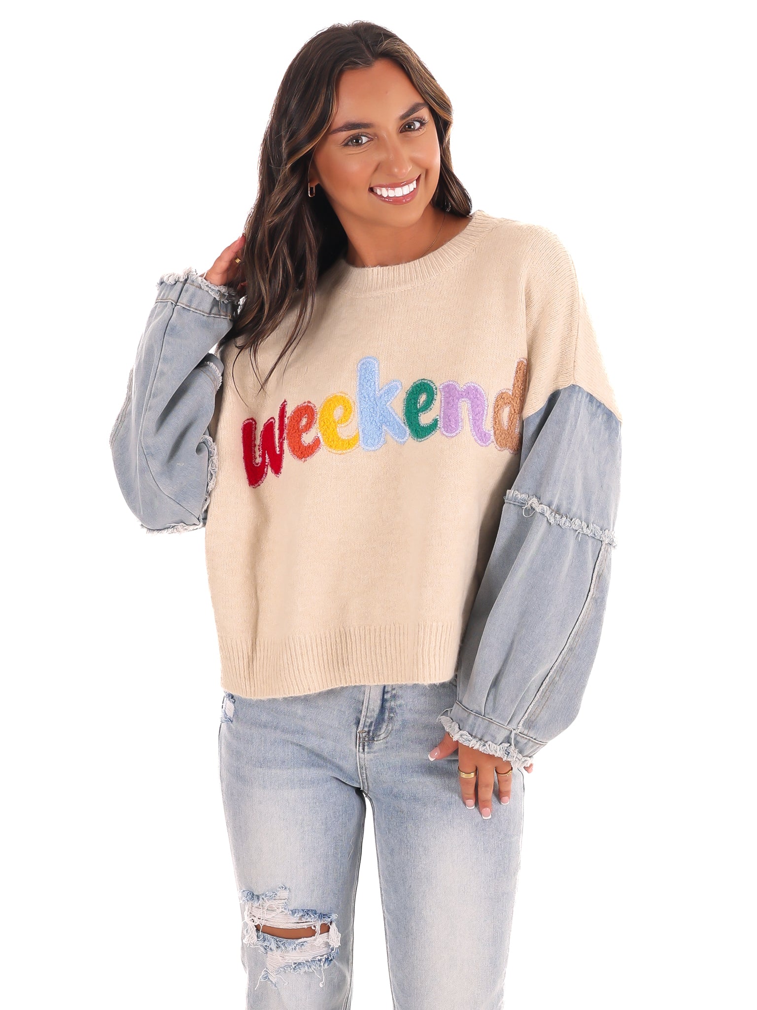 Weekend Vibes Sweater